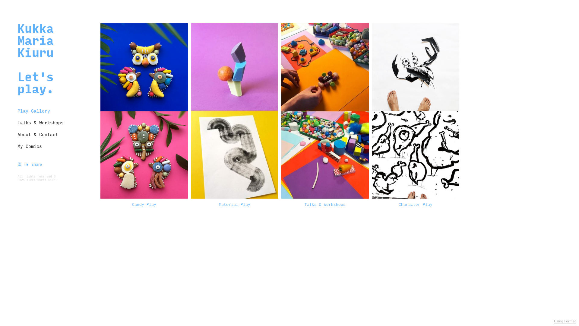 Format portfolio