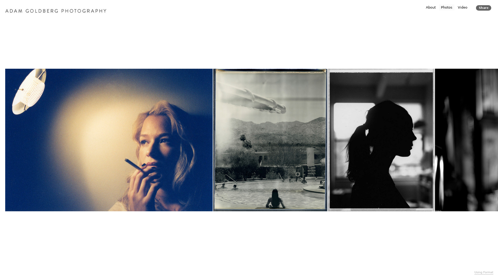 online photography portfolio