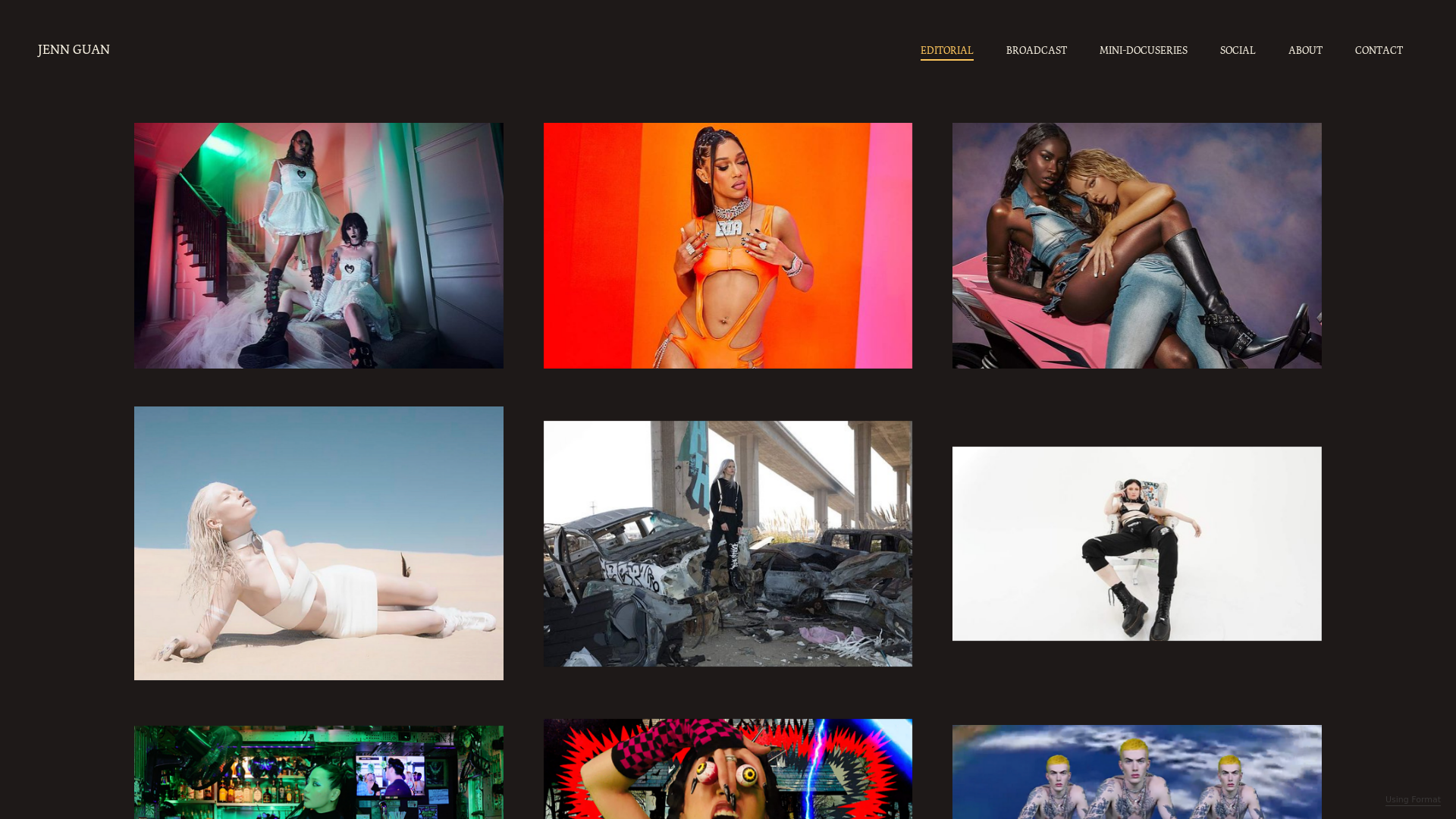 Format portfolio