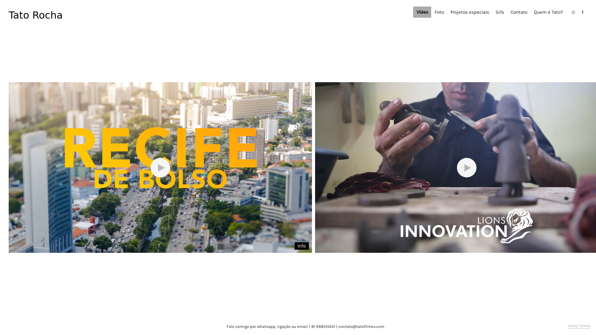 online photography portfolio