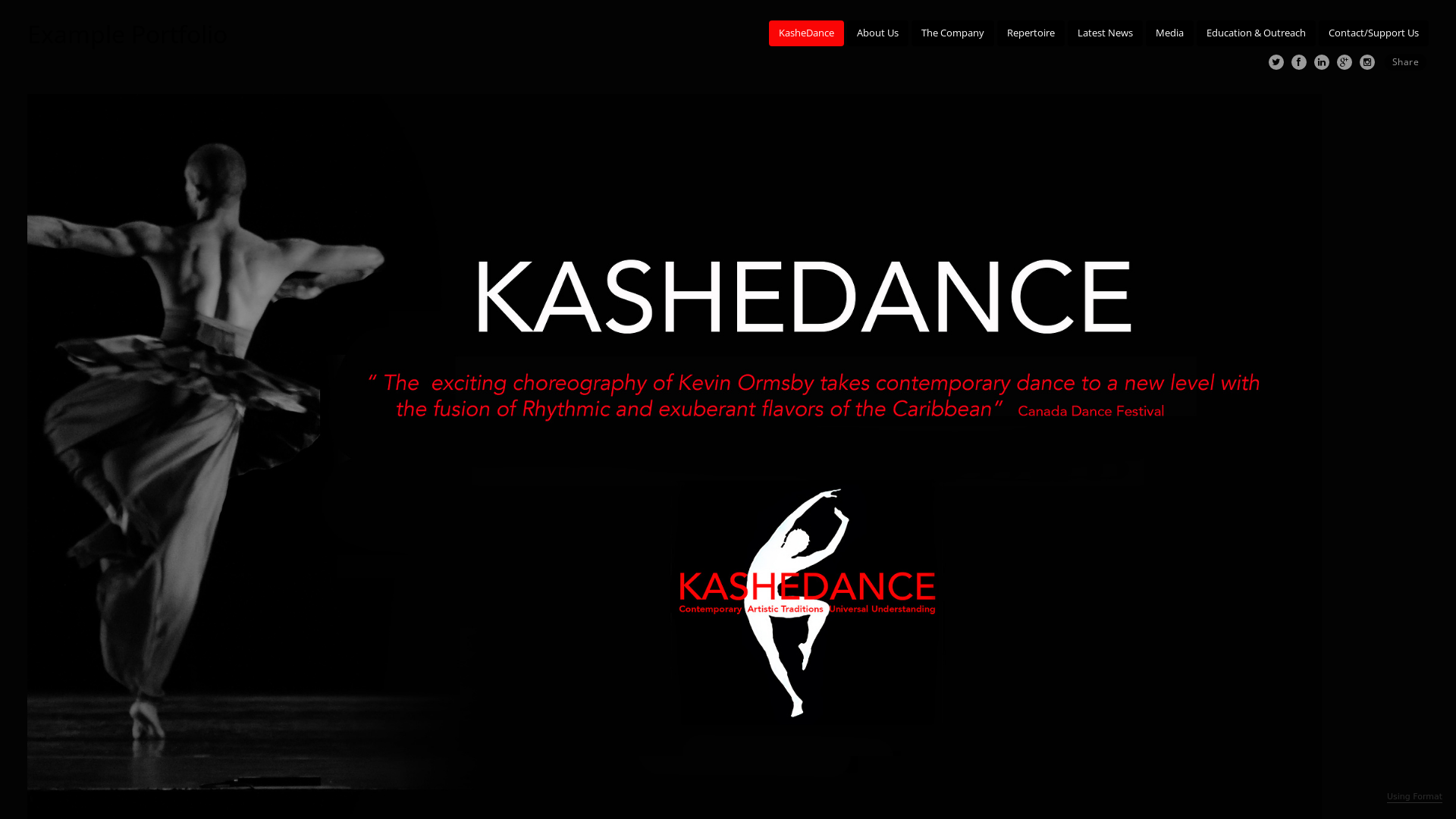 online photography portfolio