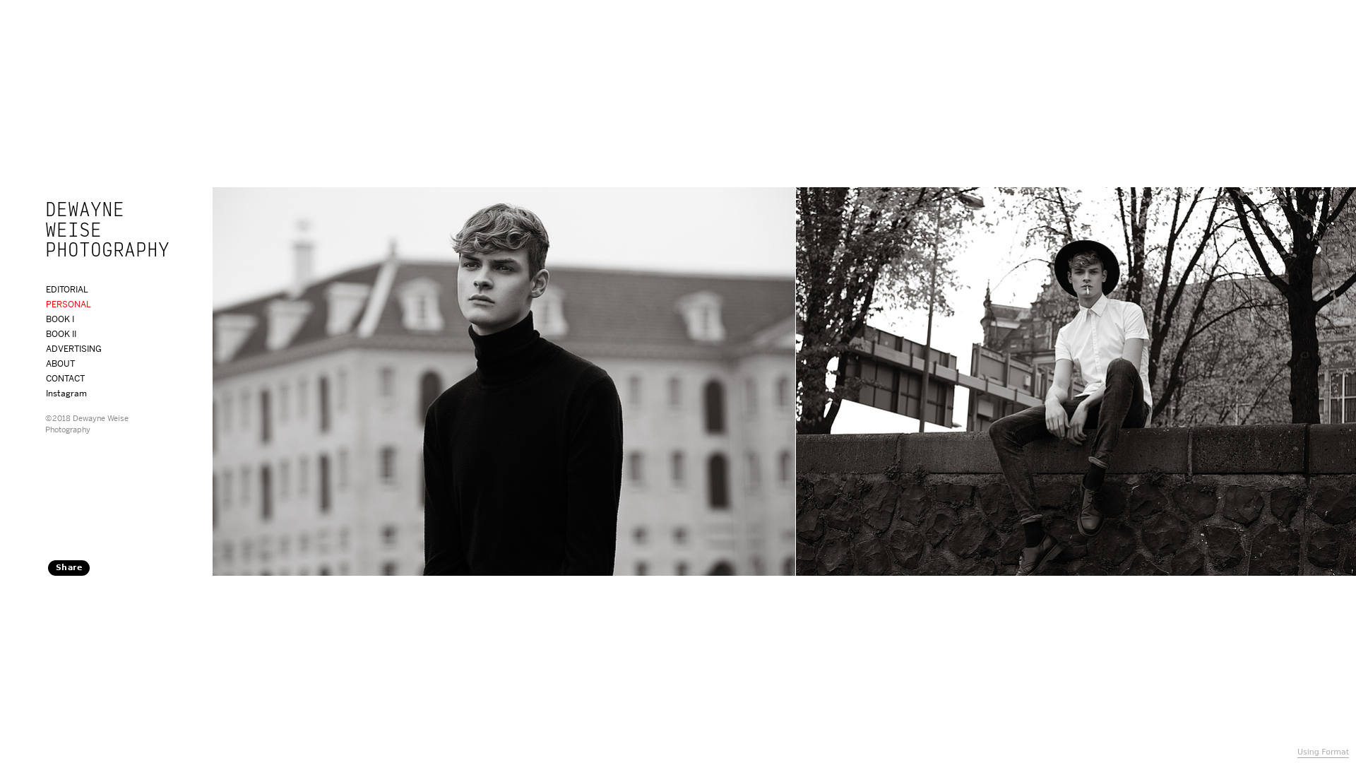 online photography portfolio