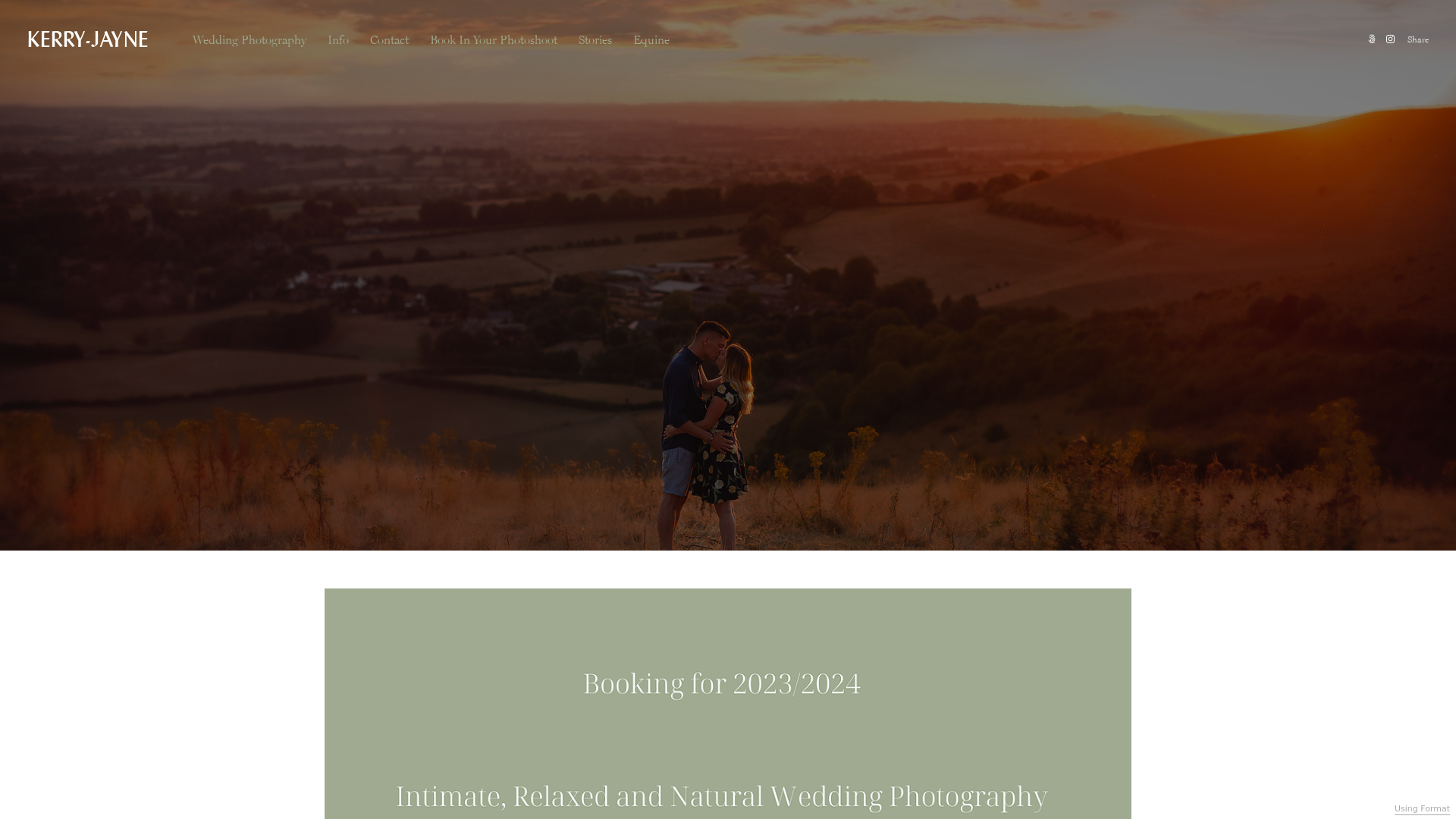 online photography portfolio