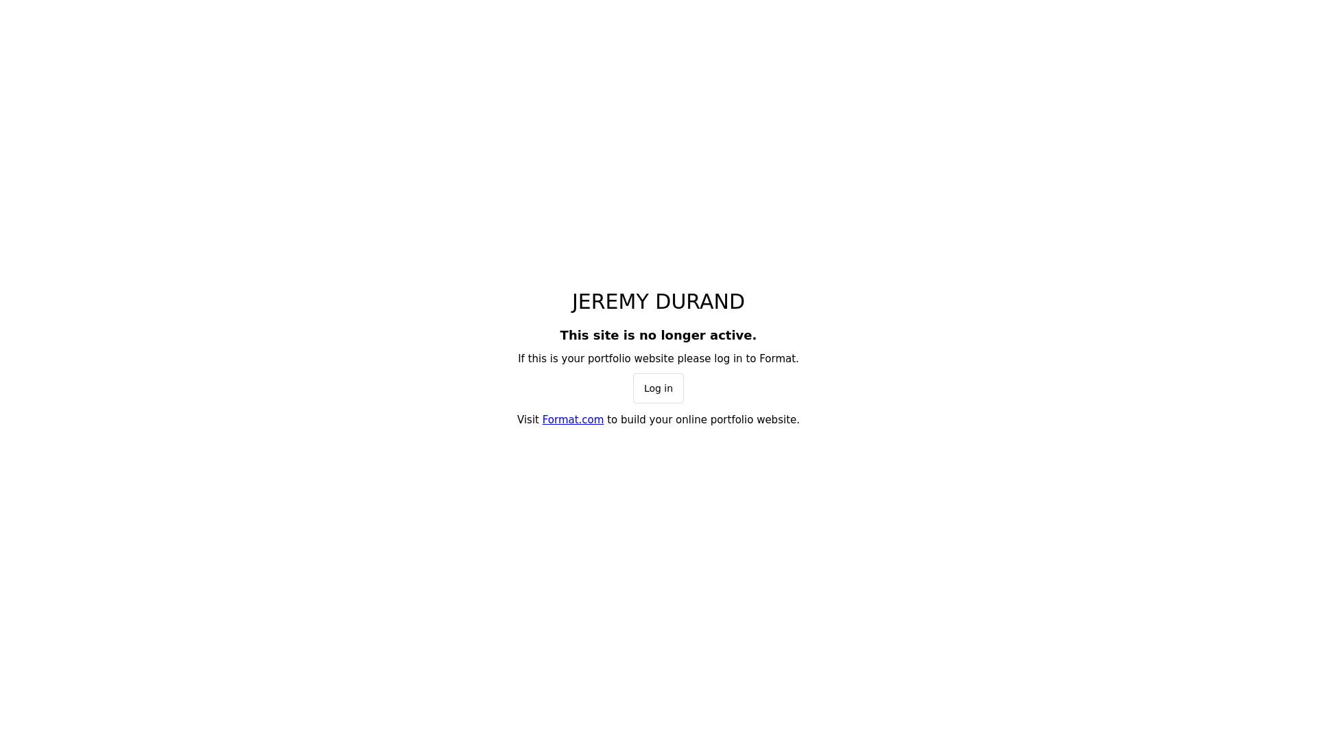 Jeremy Durand desktop