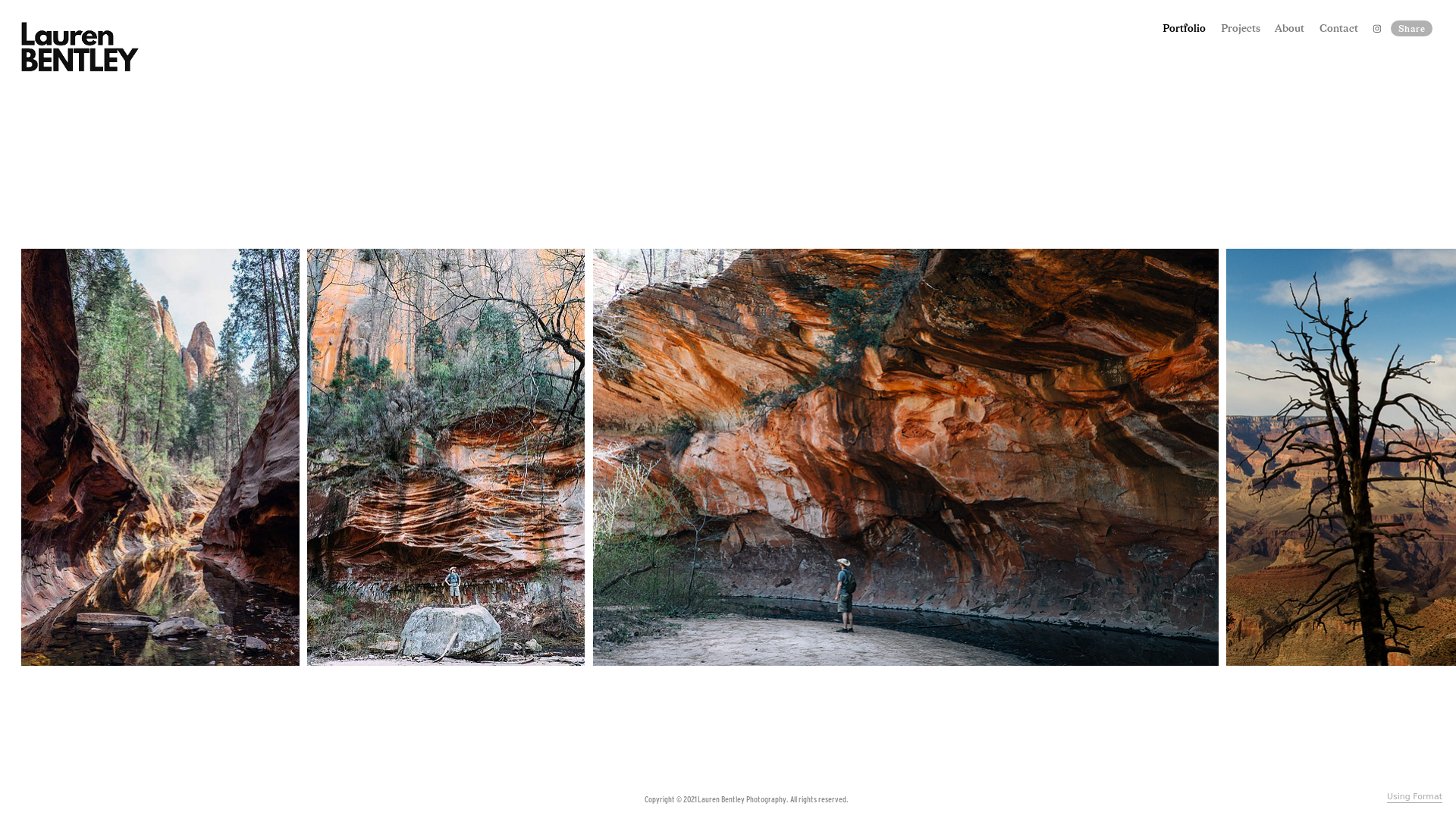 online photography portfolio
