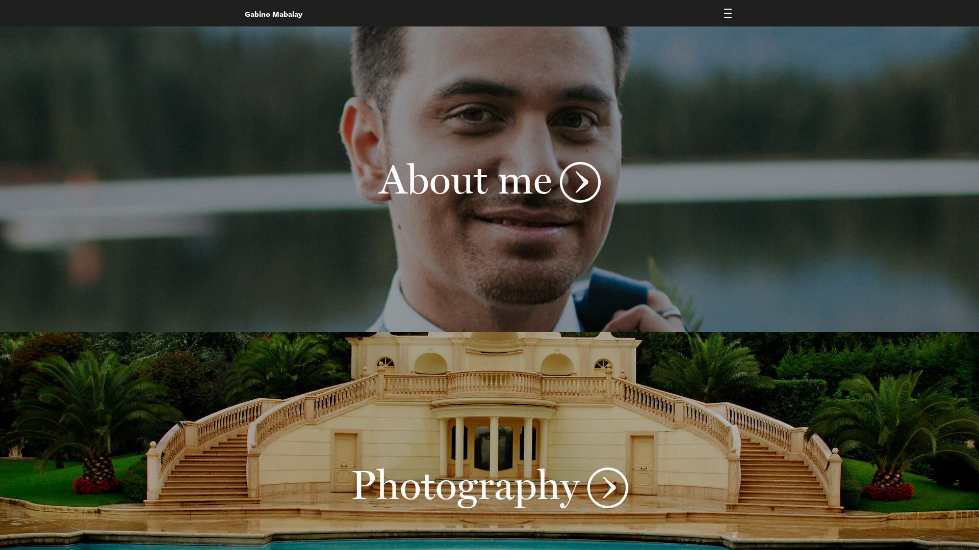 online photography portfolio