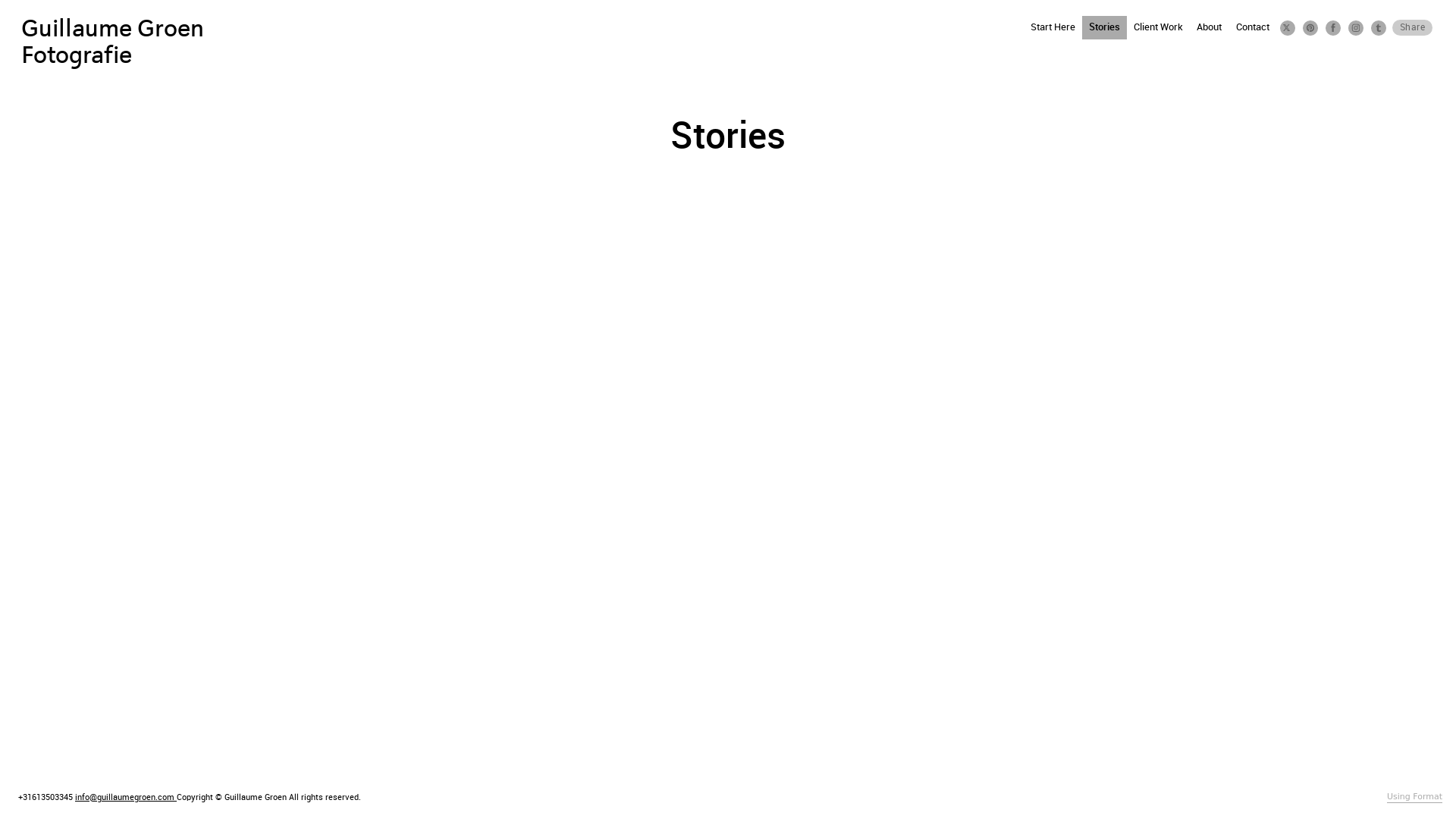 online photography portfolio