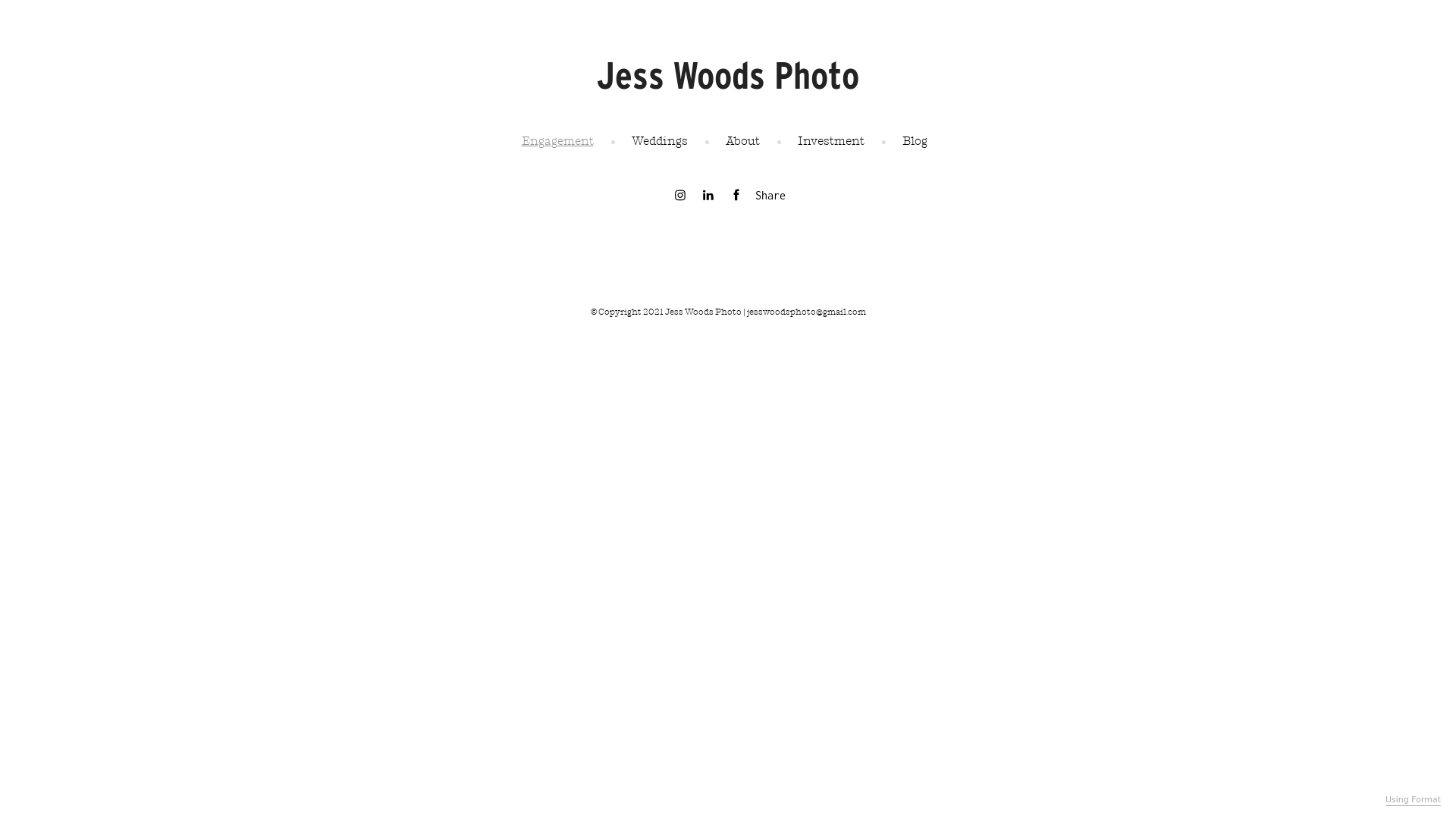 online photography portfolio
