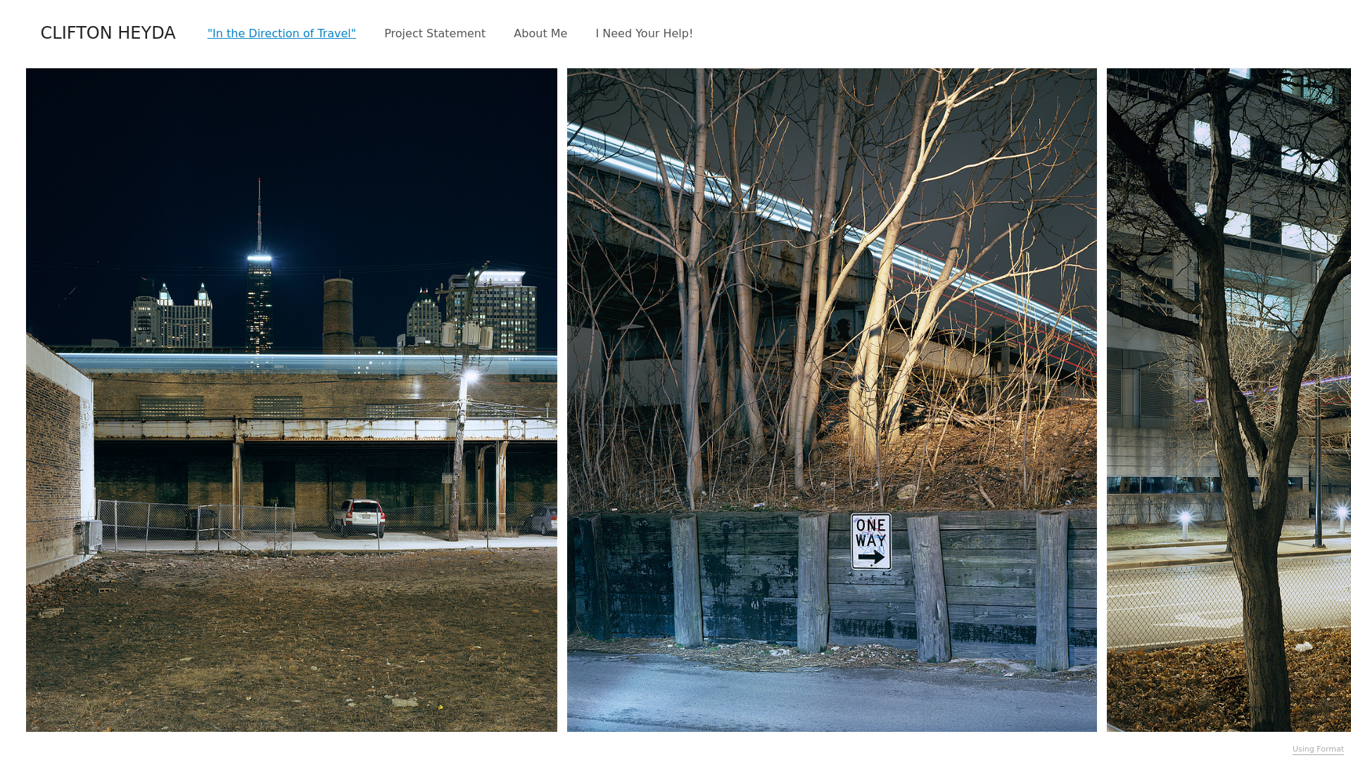 online photography portfolio