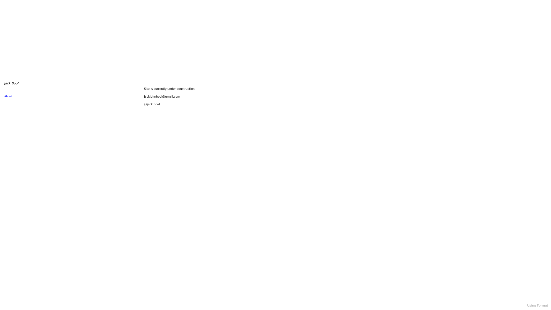 Format portfolio
