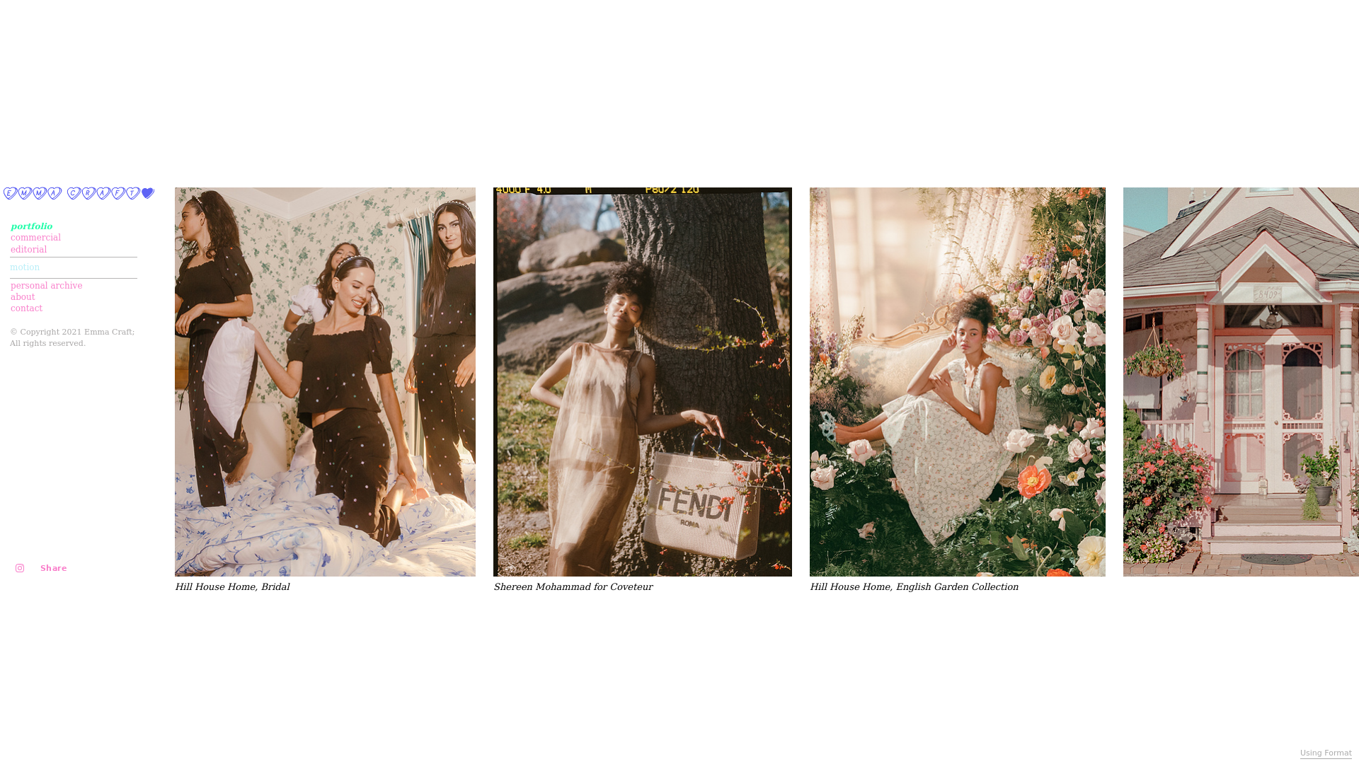 online photography portfolio