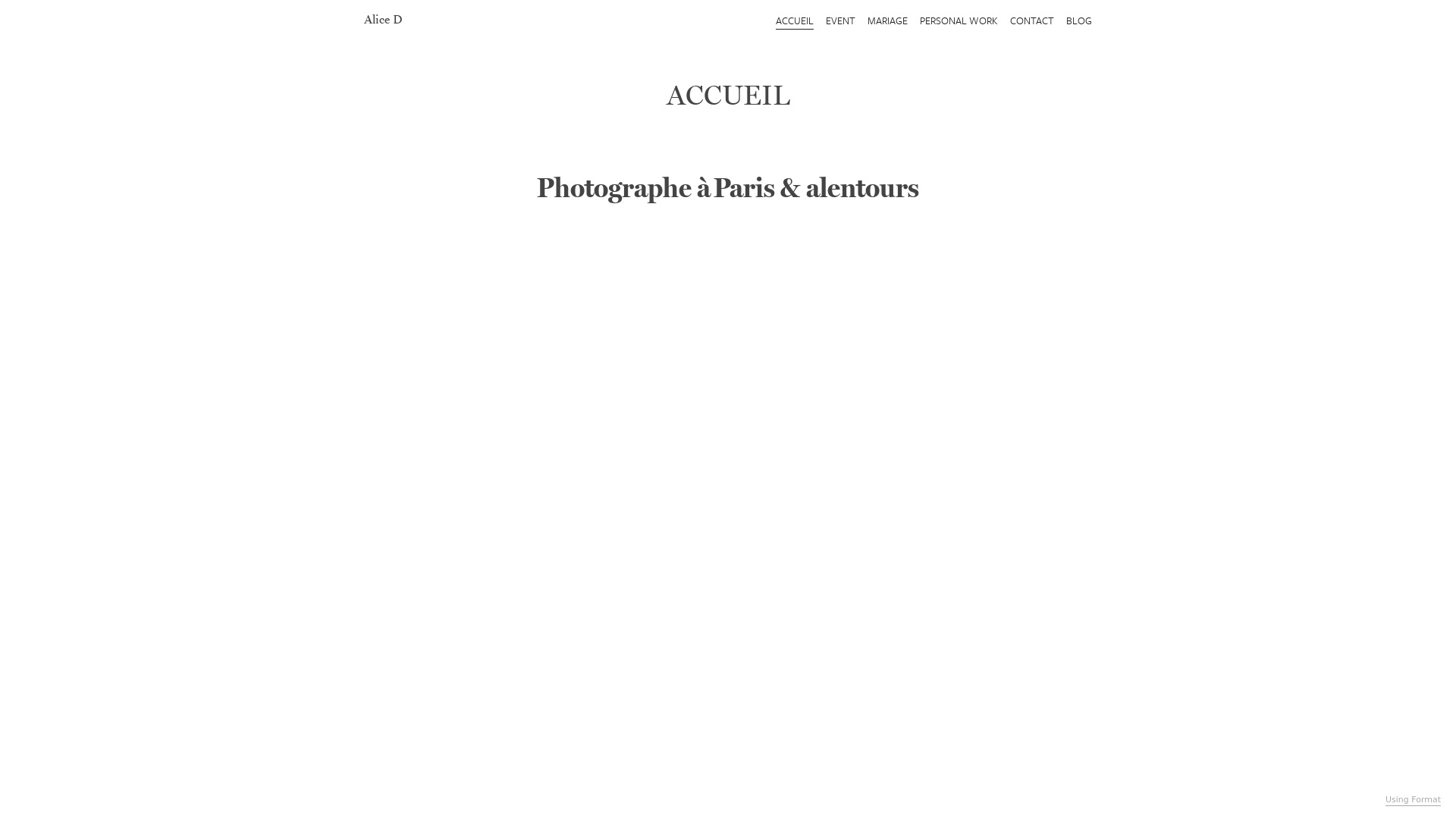 Format portfolio