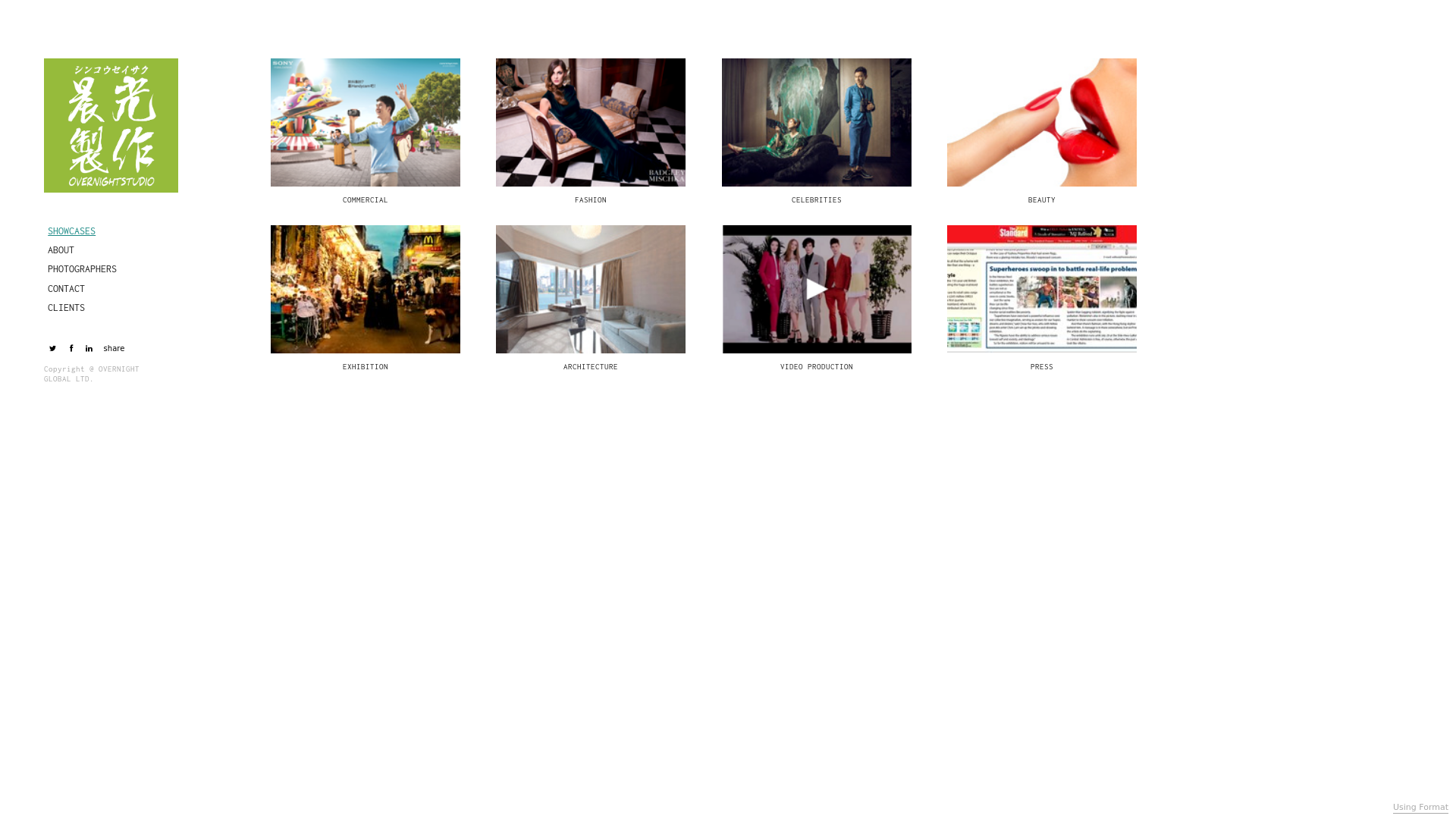 online photography portfolio