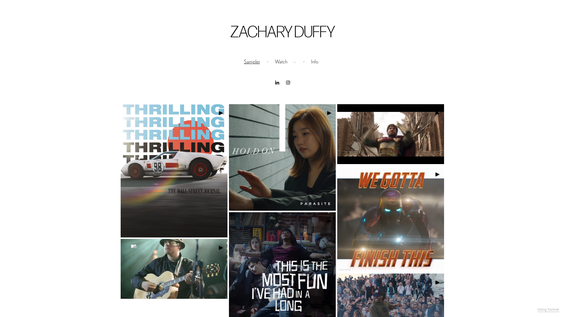 online photography portfolio