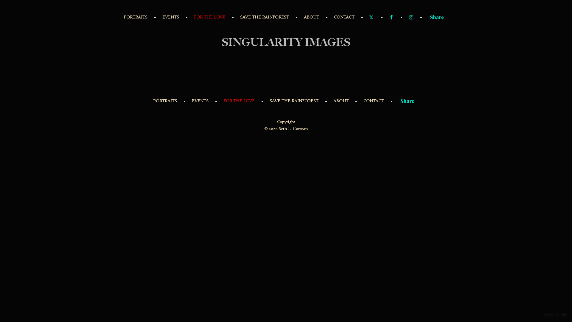 online photography portfolio