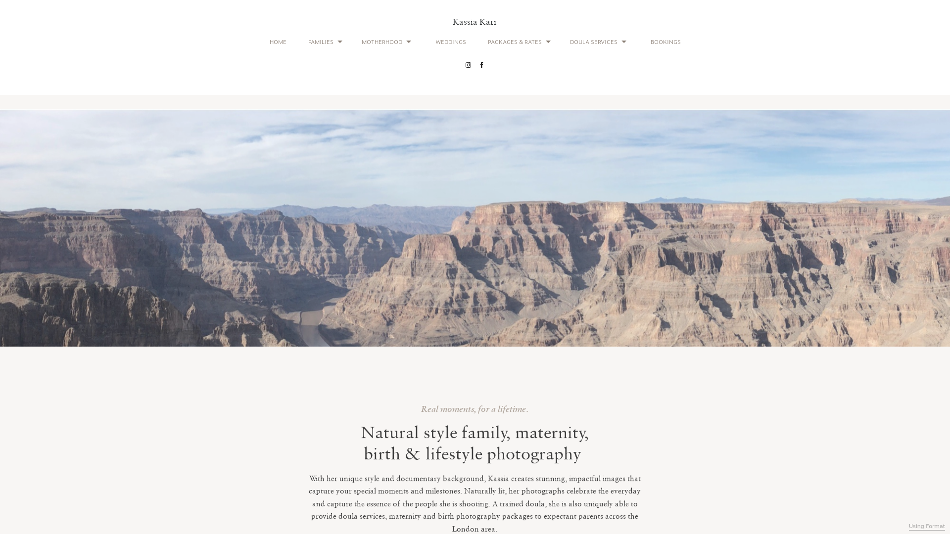 online photography portfolio