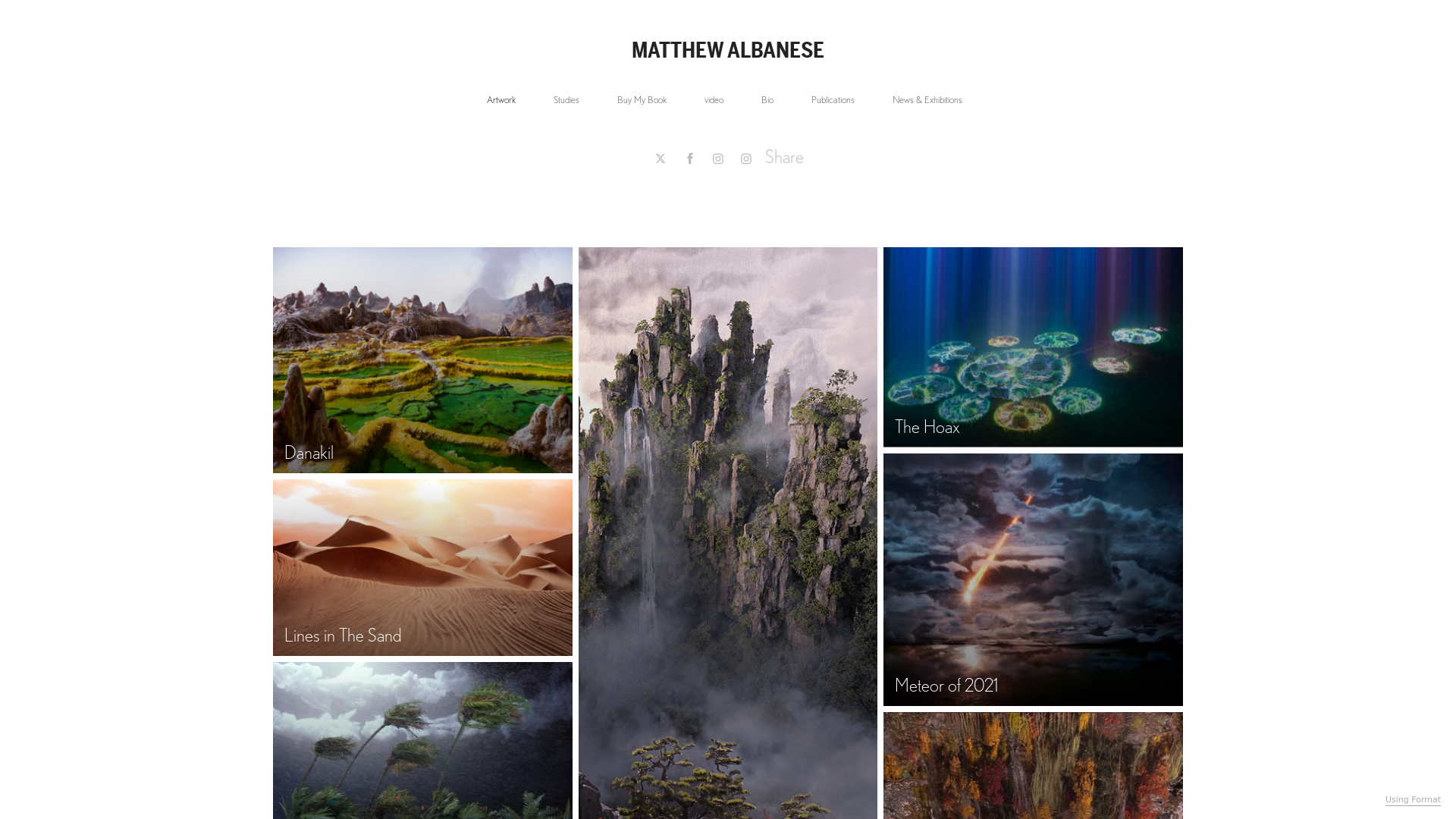 online photography portfolio