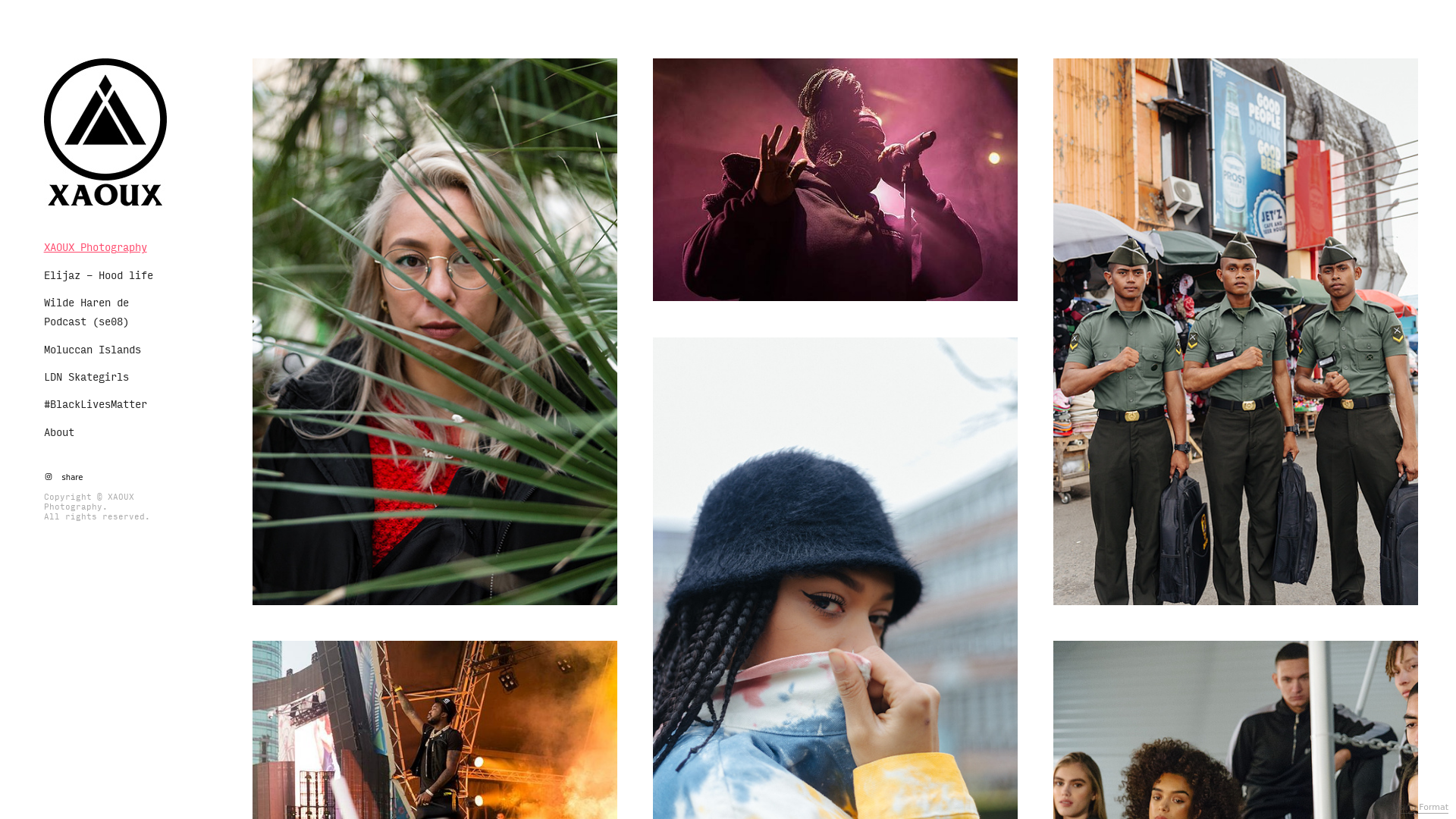 online photography portfolio