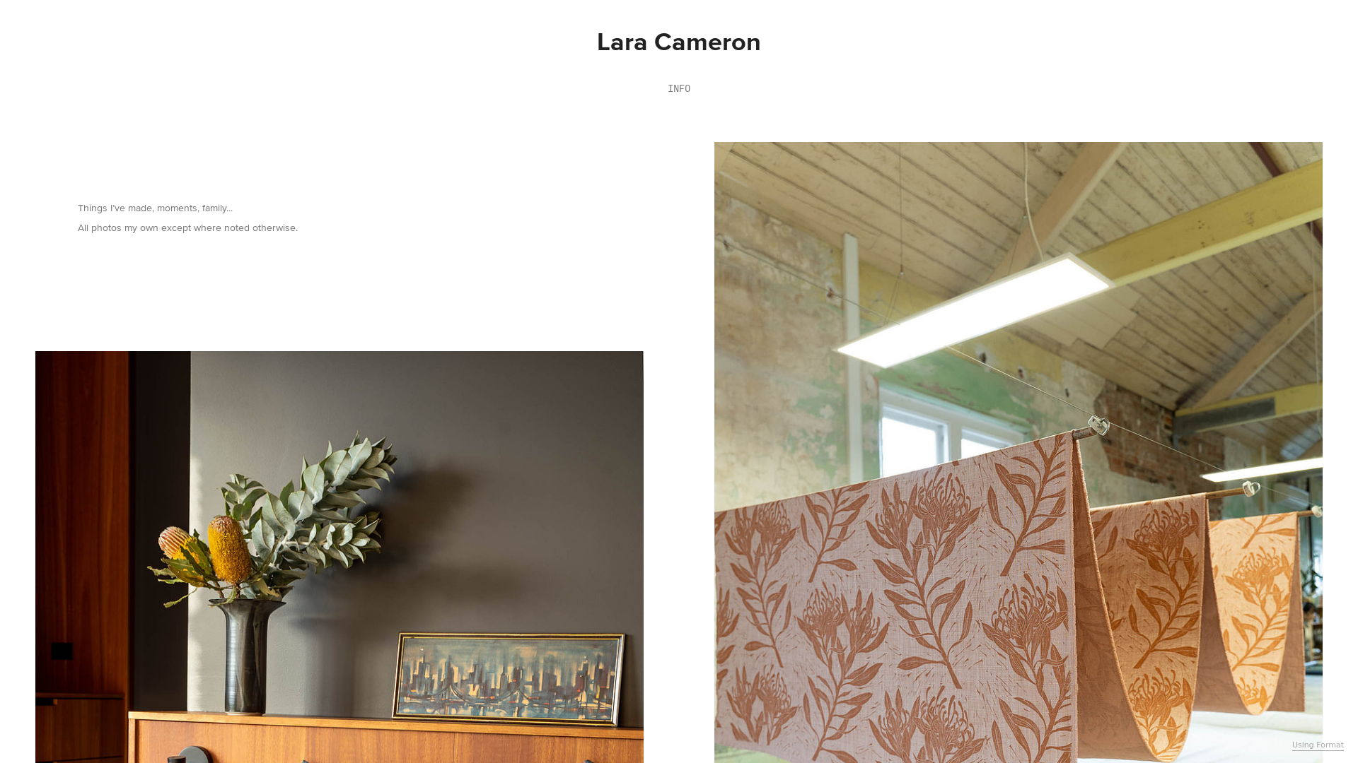 online photography portfolio