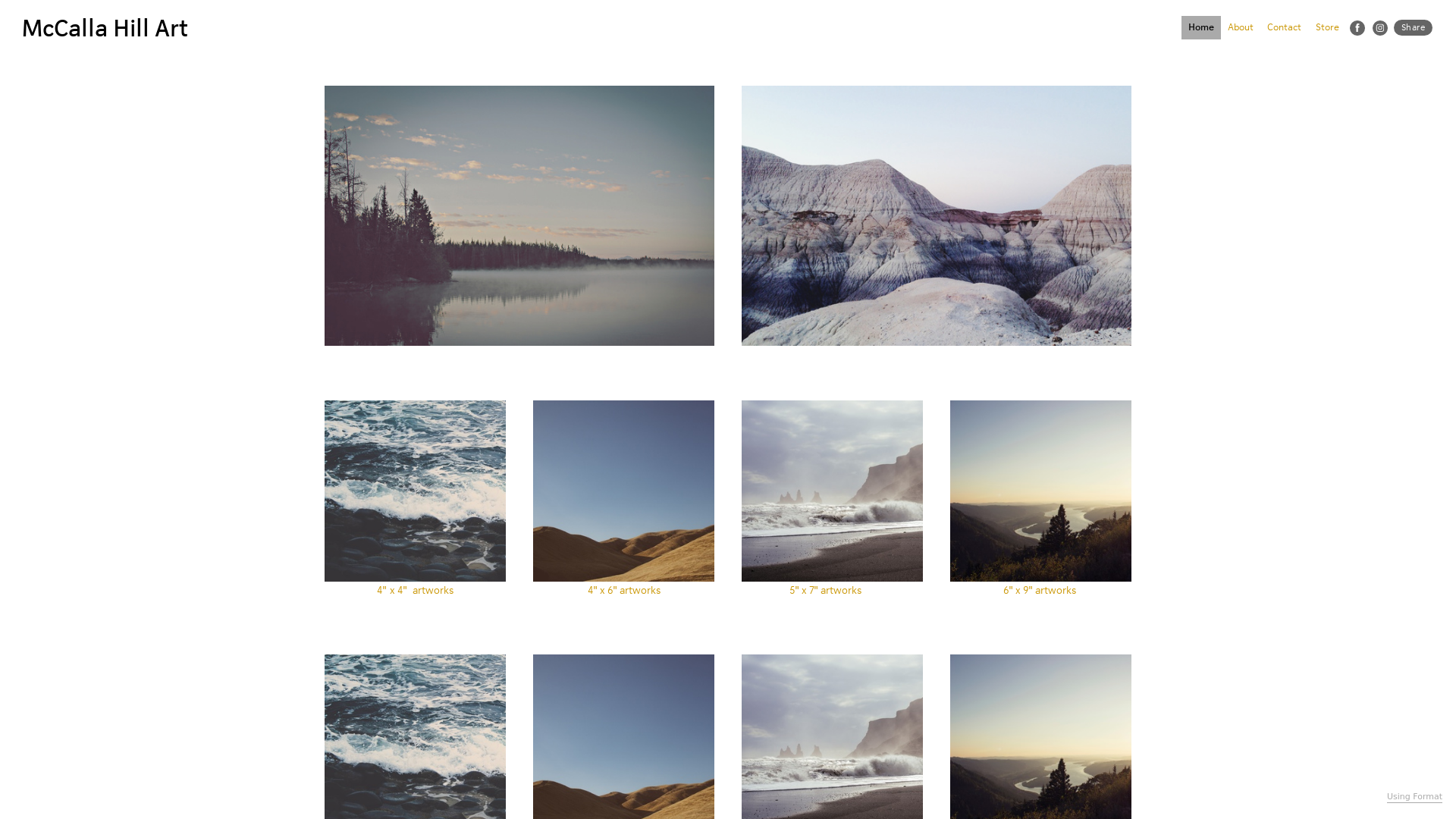 Format portfolio
