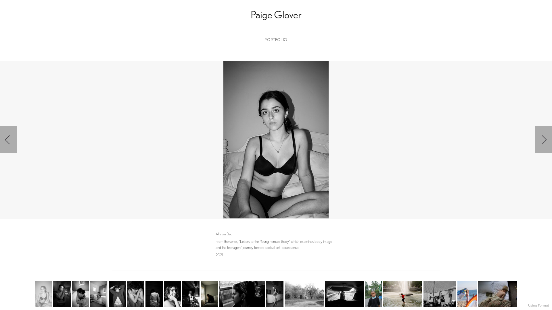 online photography portfolio