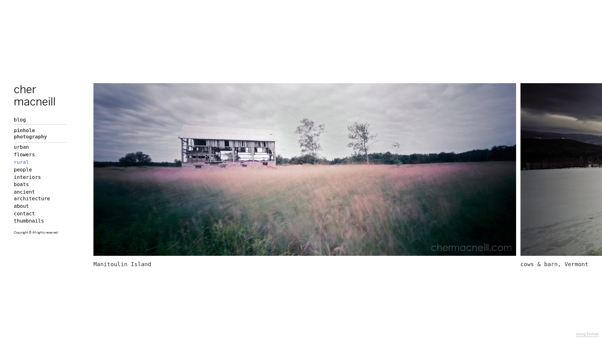 online photography portfolio