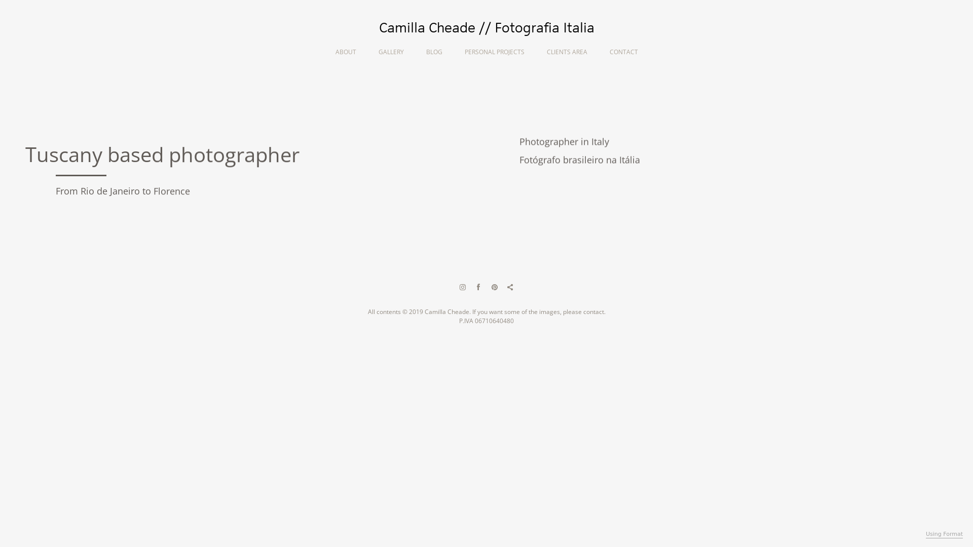 online photography portfolio
