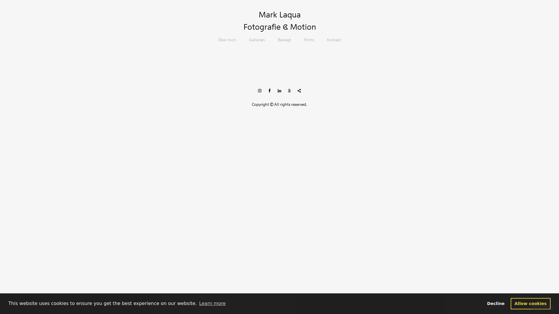 online photography portfolio