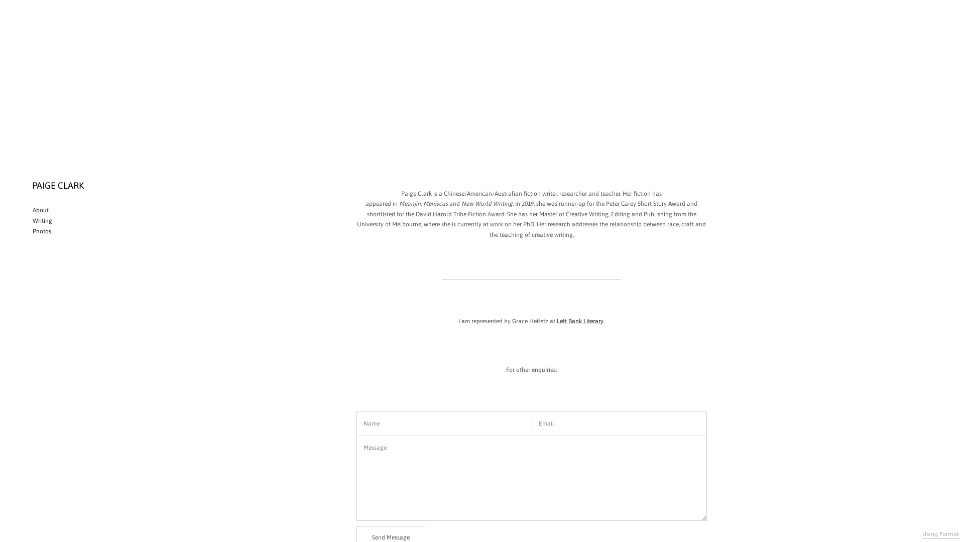 online photography portfolio