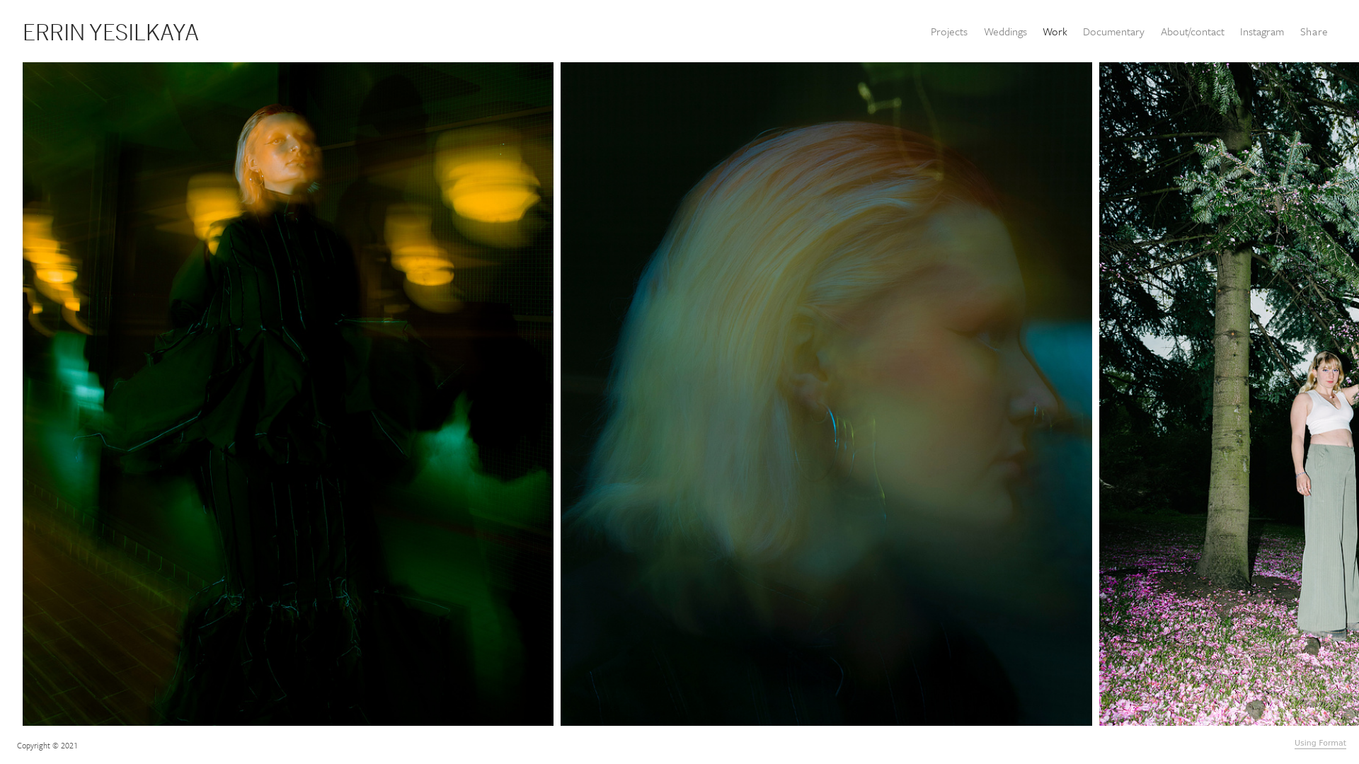 online photography portfolio