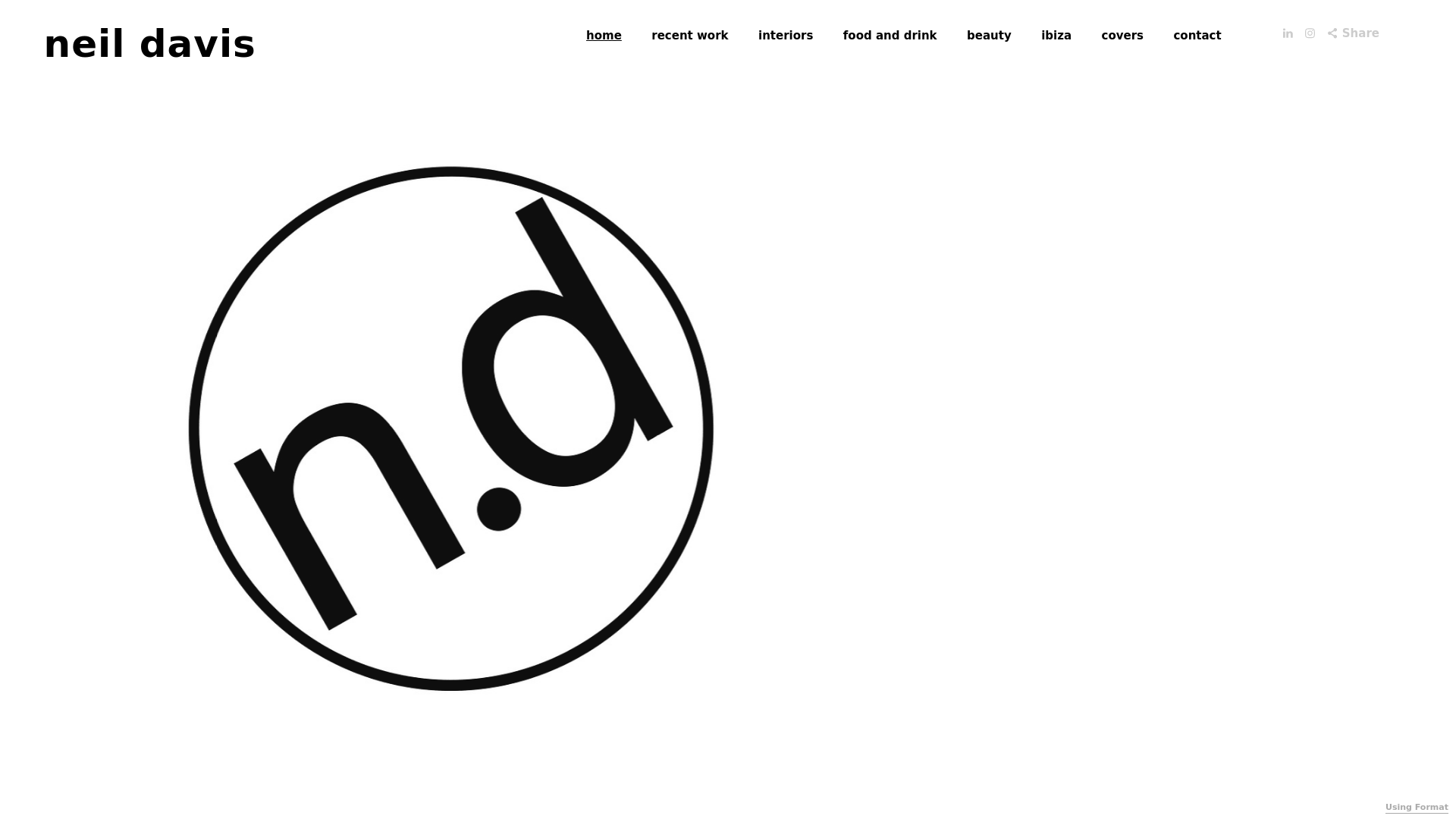 online photography portfolio