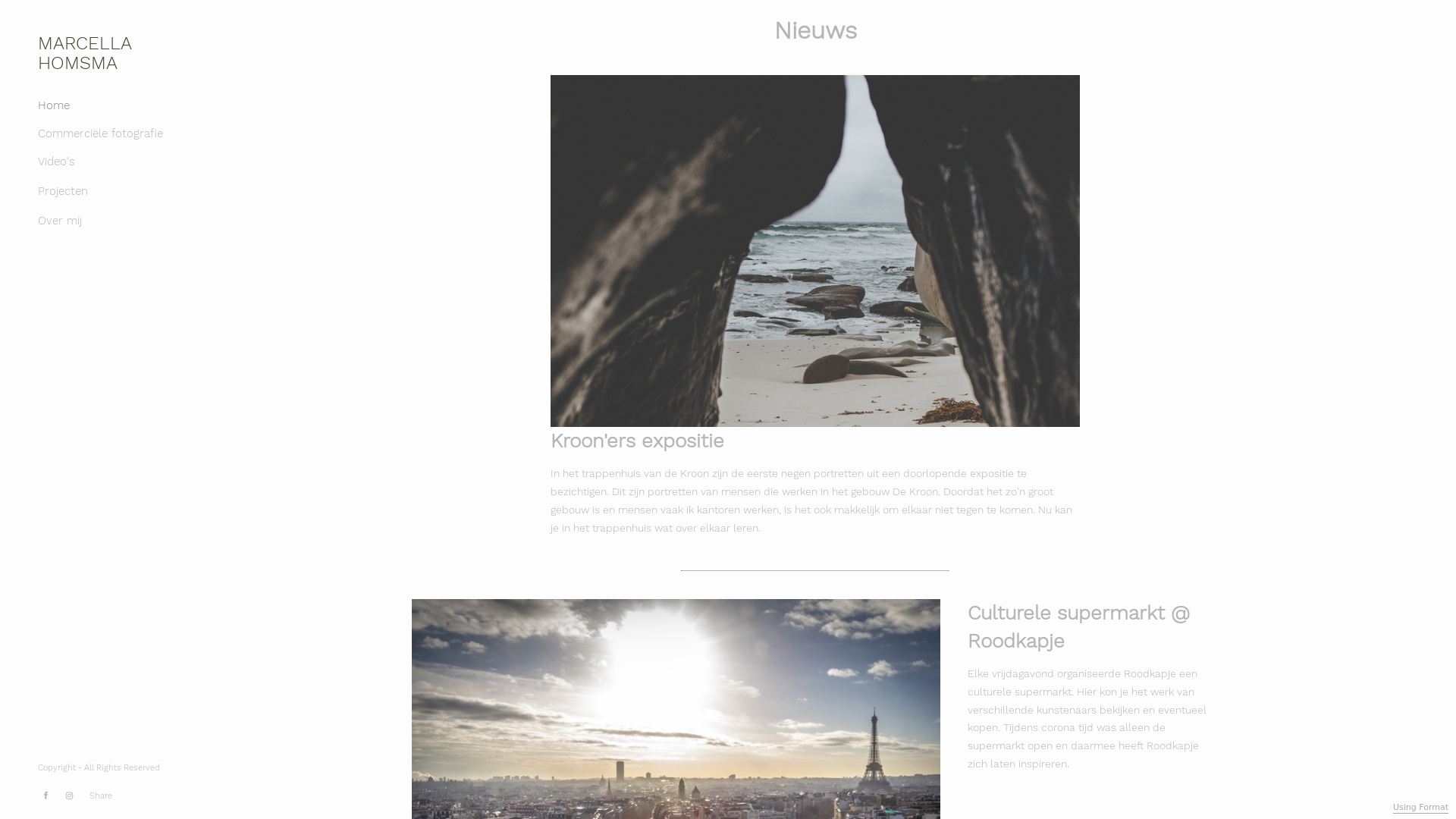 online photography portfolio