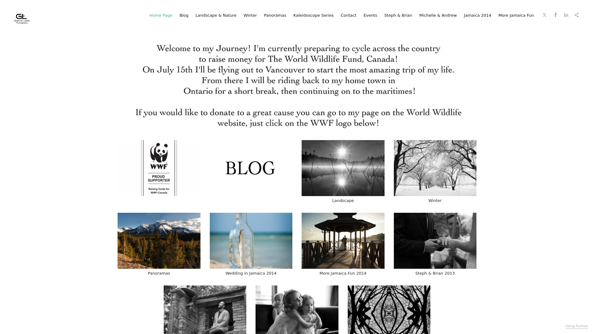 online photography portfolio