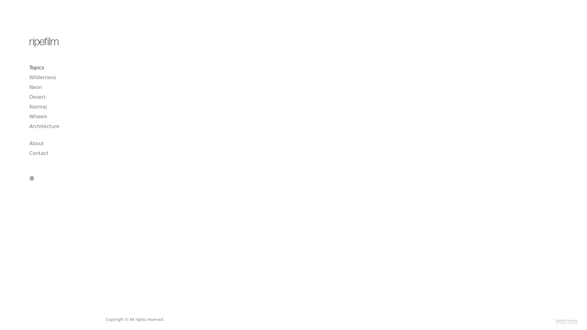 online photography portfolio
