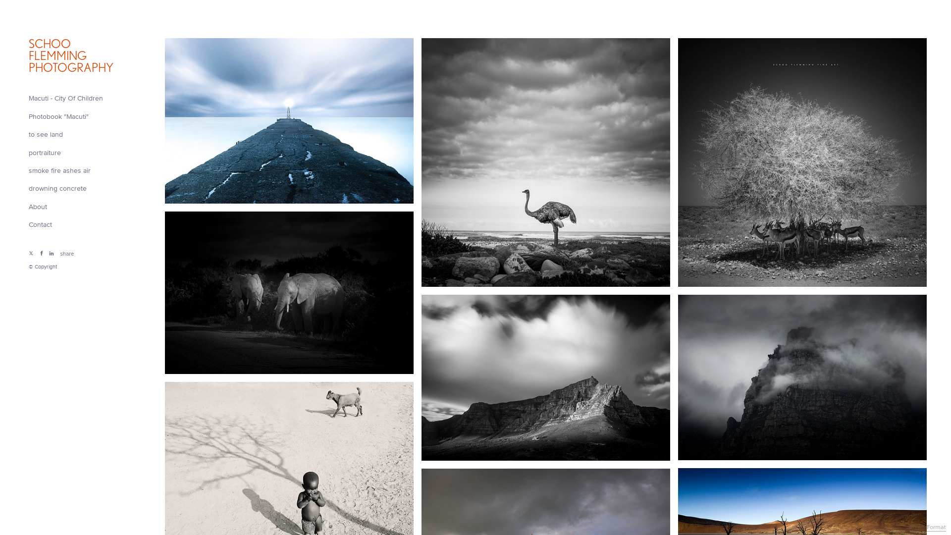 online photography portfolio