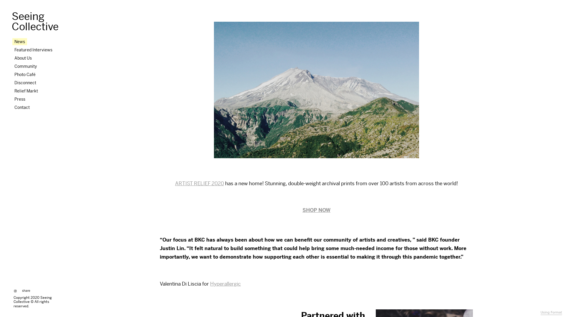 online photography portfolio