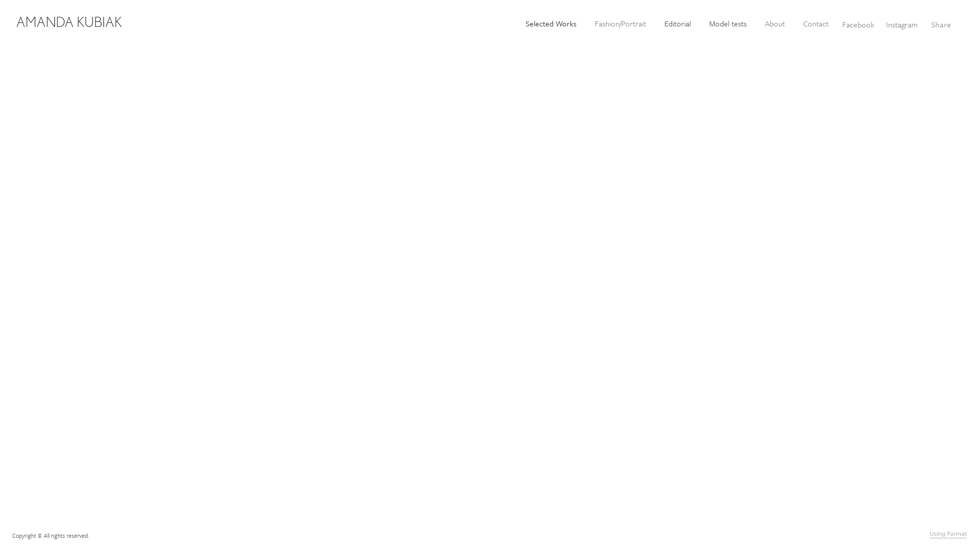 online photography portfolio