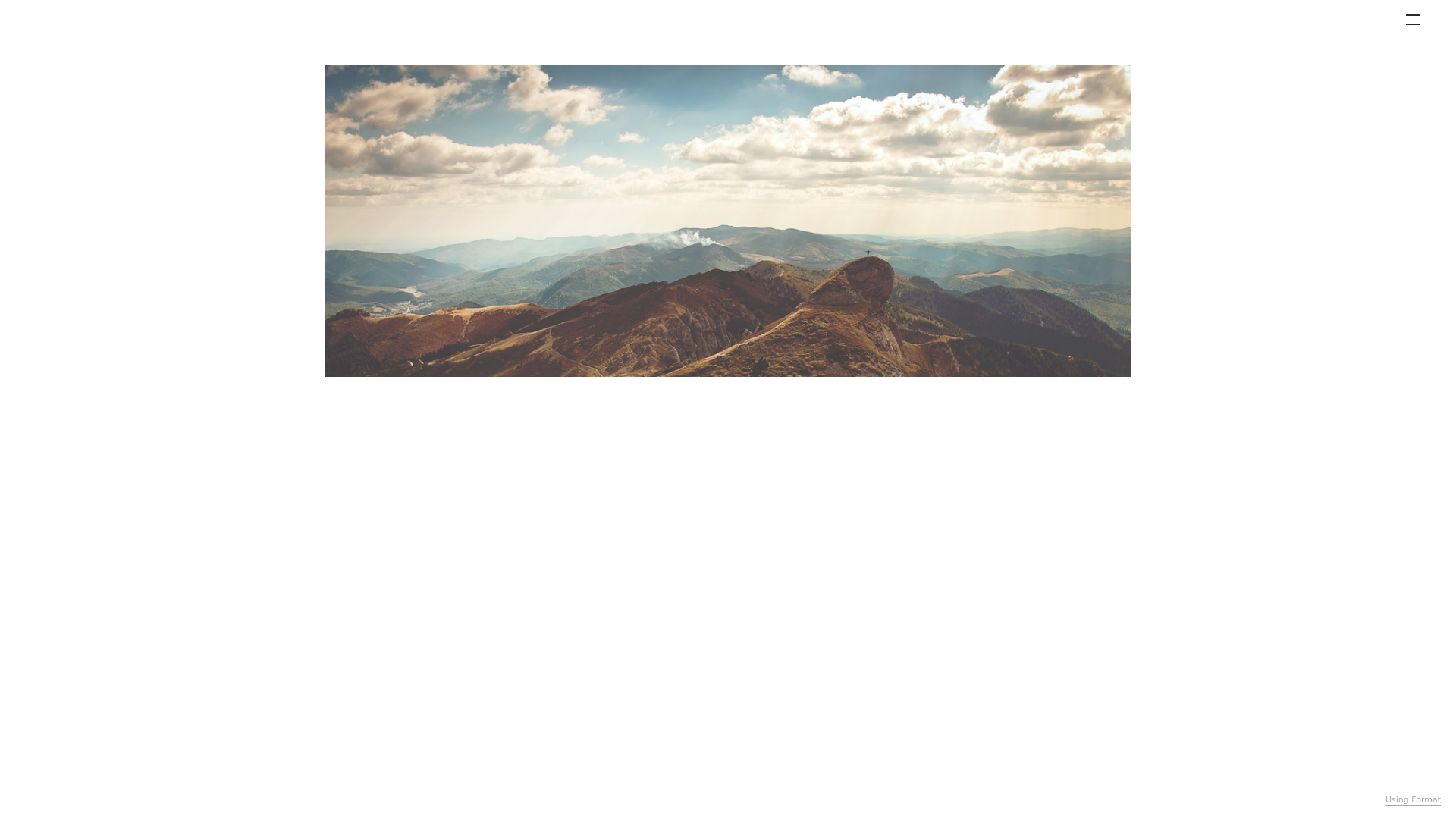 online photography portfolio