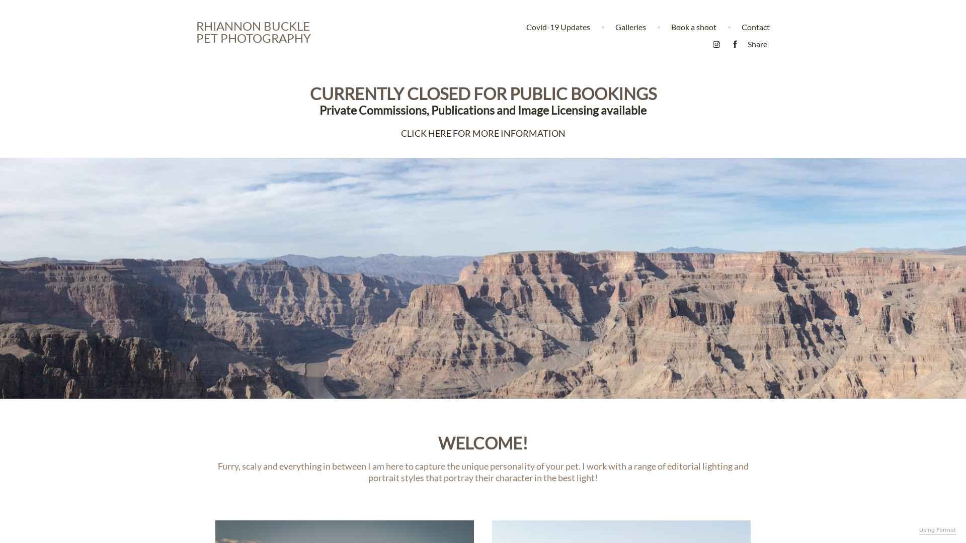 online photography portfolio