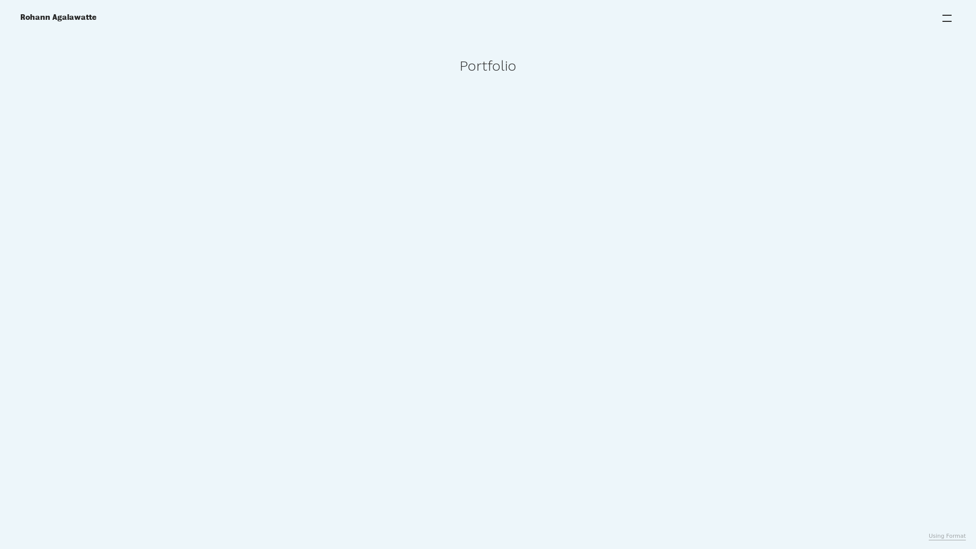 online photography portfolio