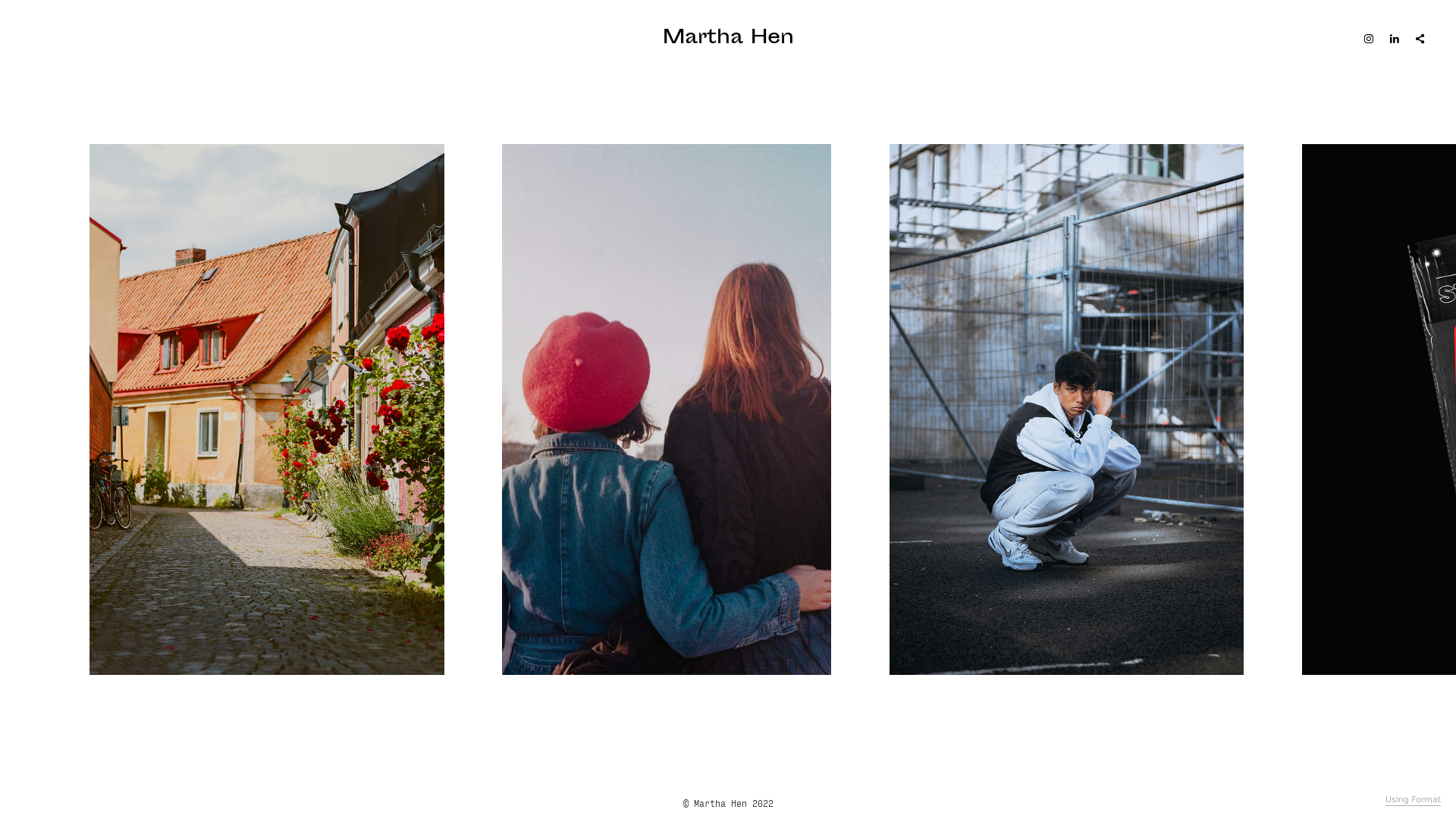 online photography portfolio