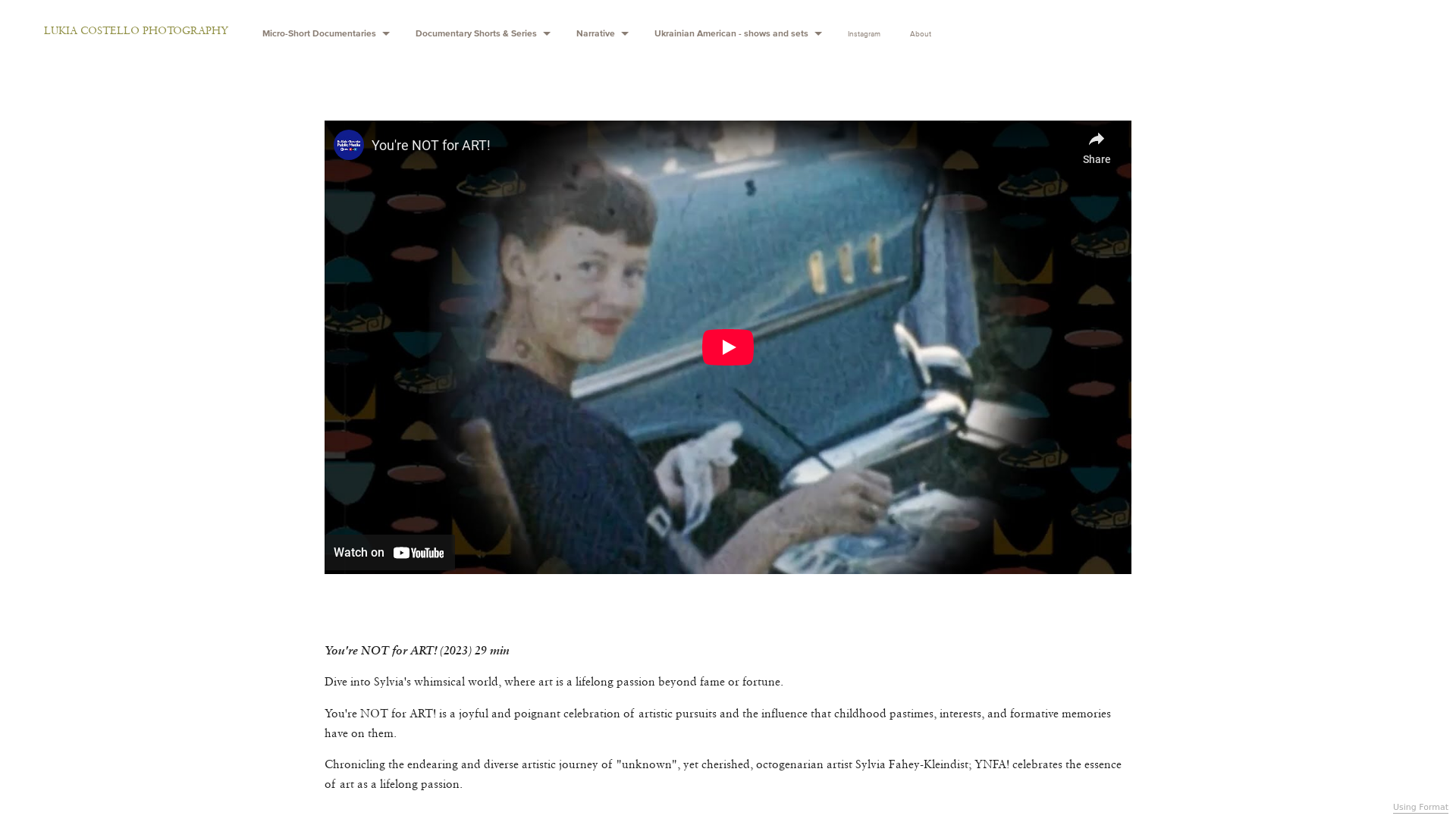 Rozette Rago online photography portfolio