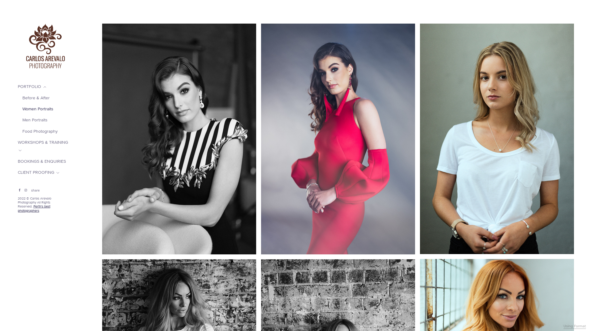 online photography portfolio