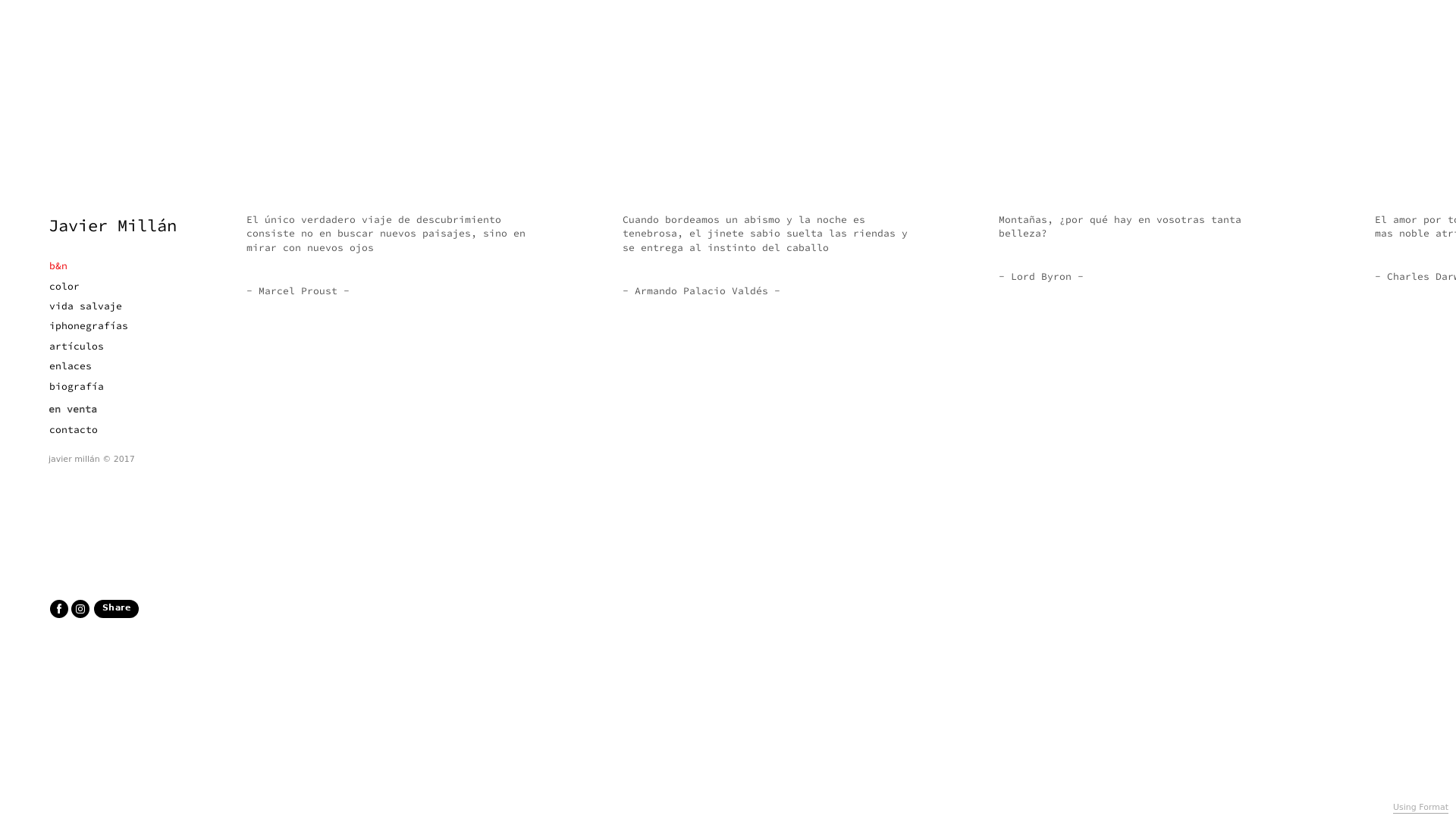 online photography portfolio