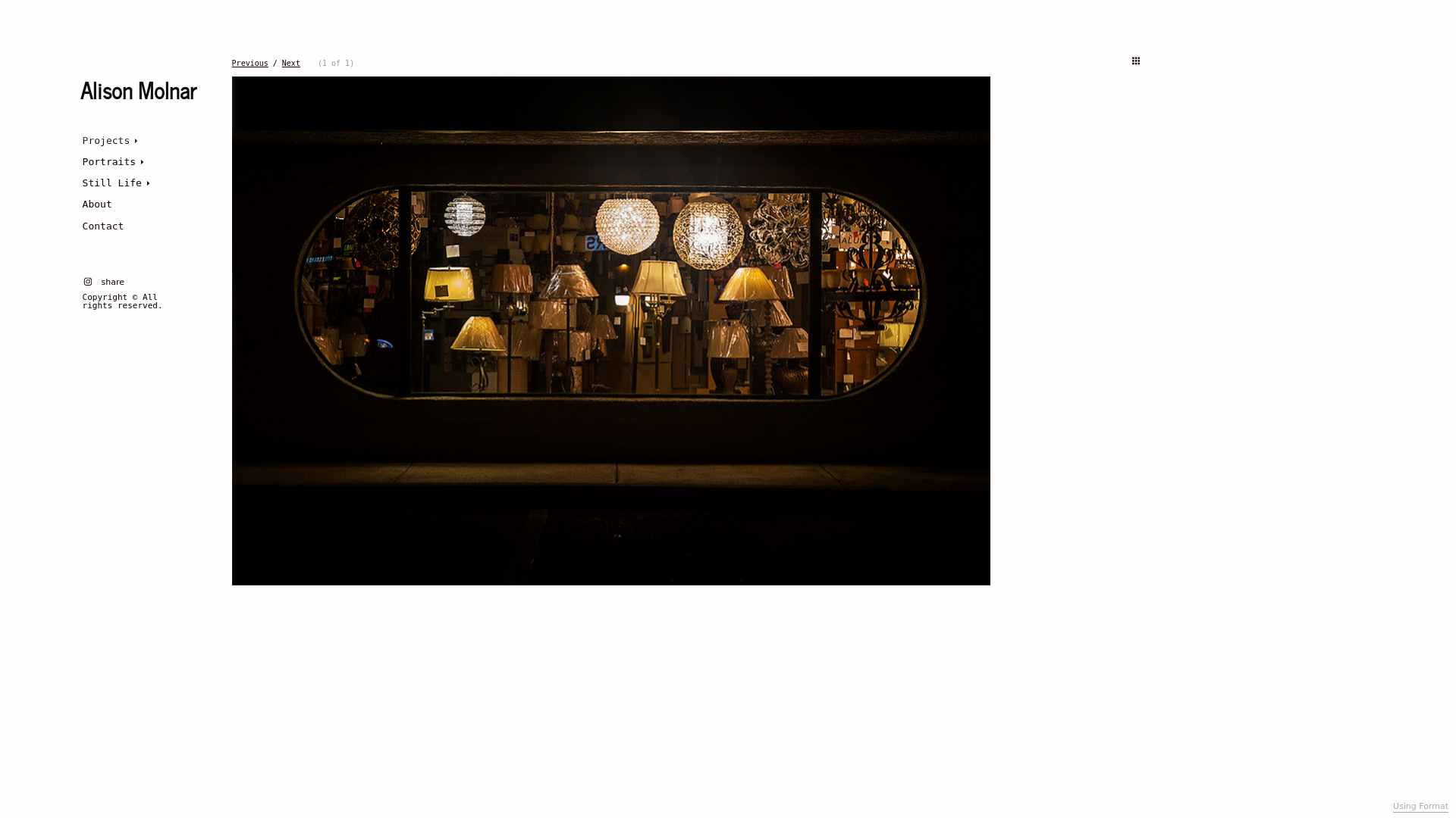 online photography portfolio
