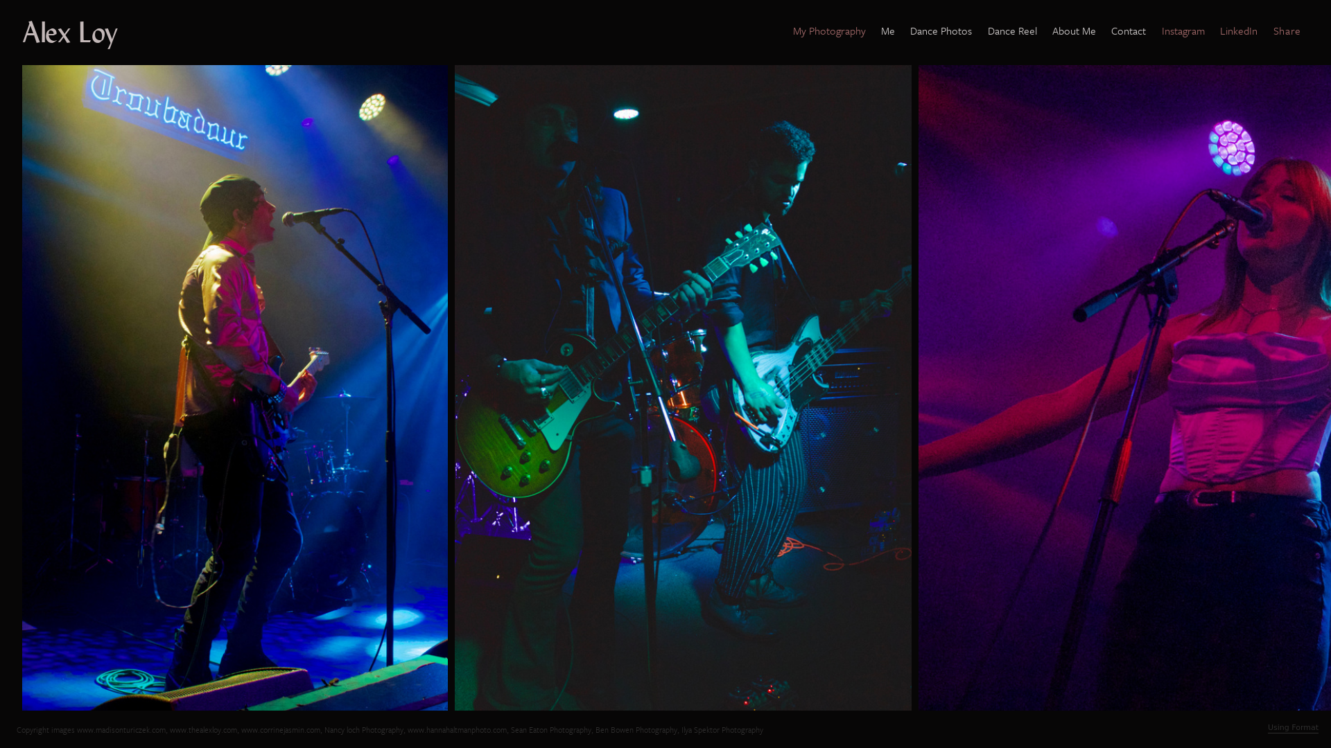 online photography portfolio