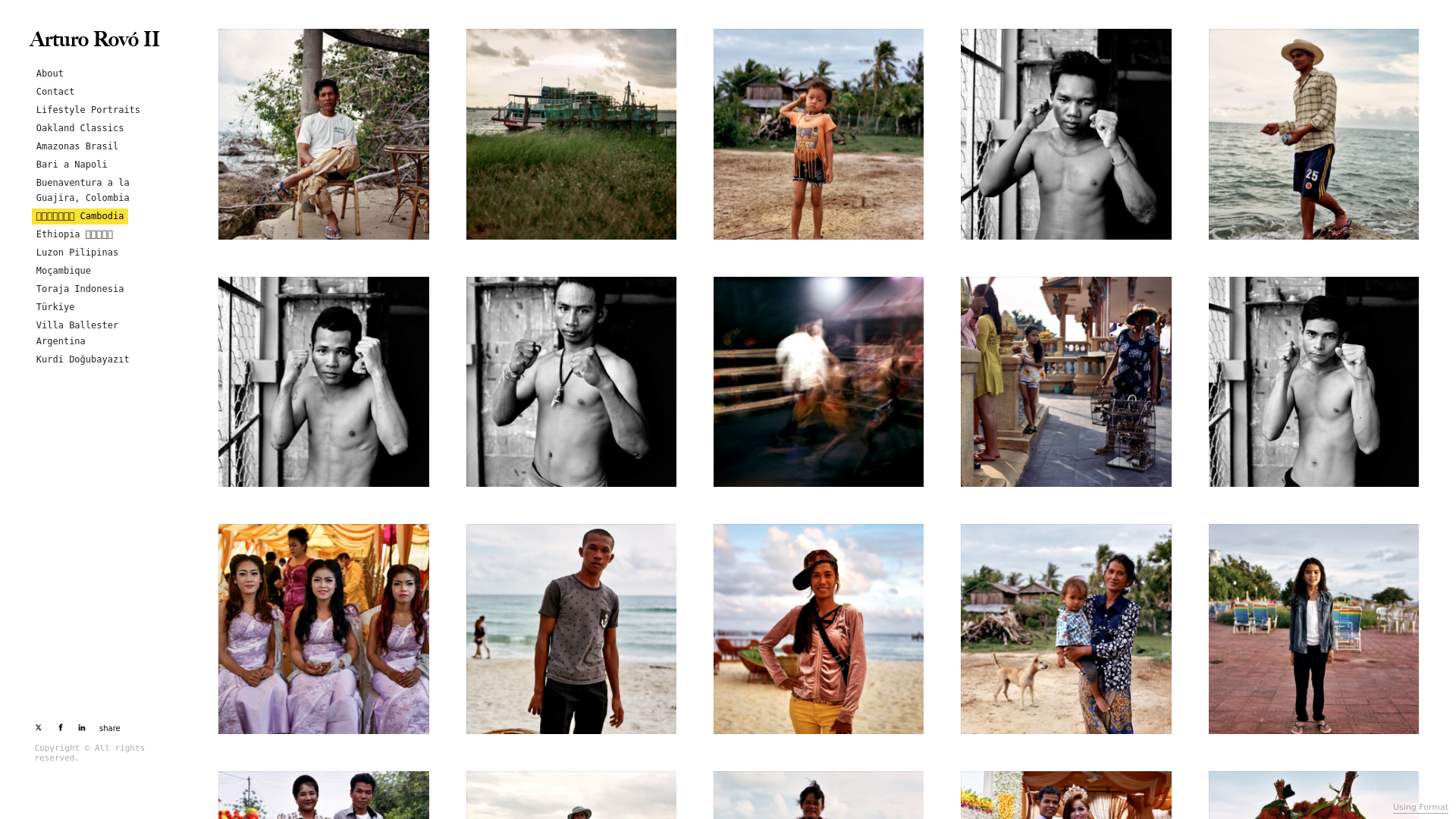 online photography portfolio