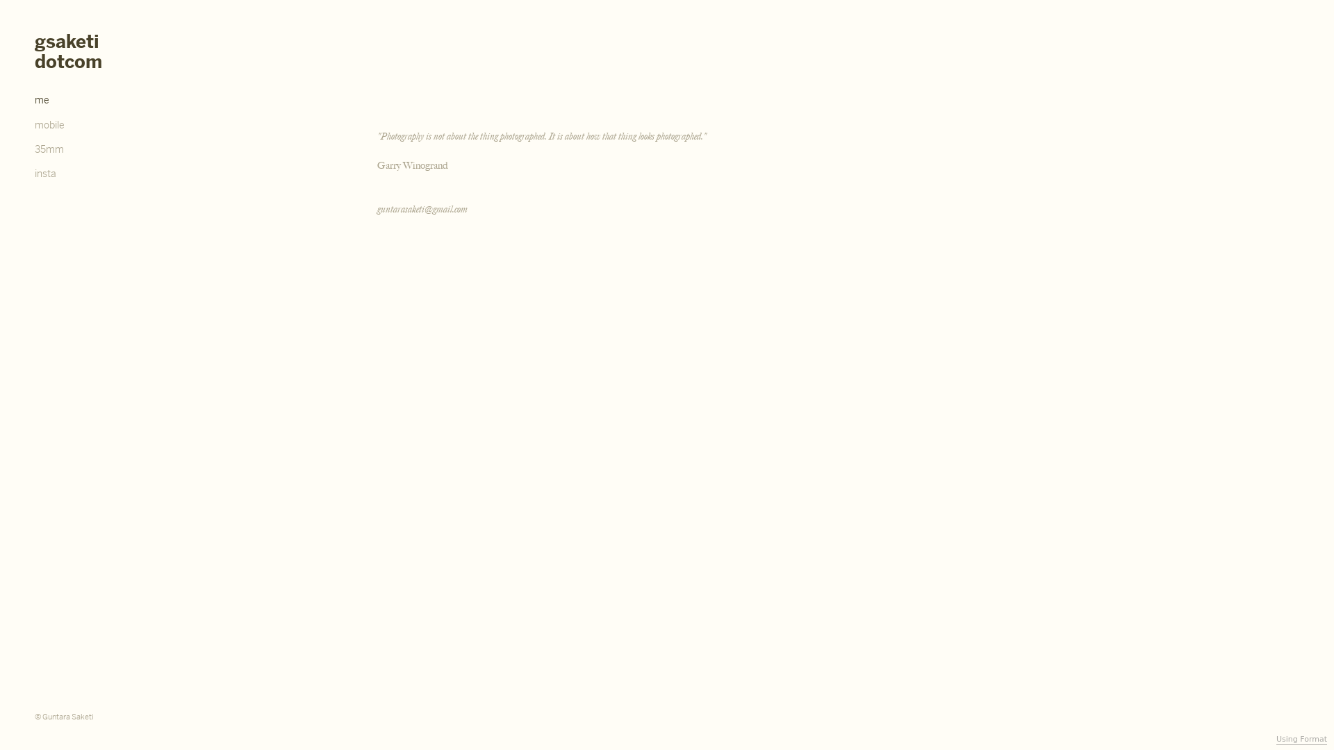 Format portfolio