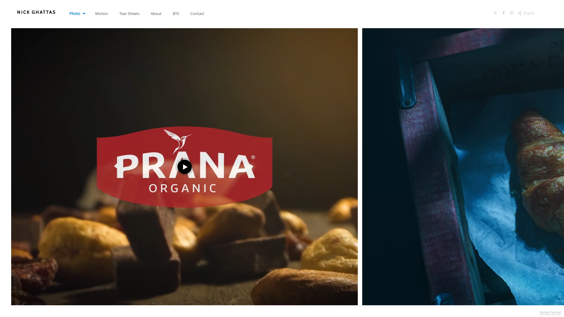 online photography portfolio