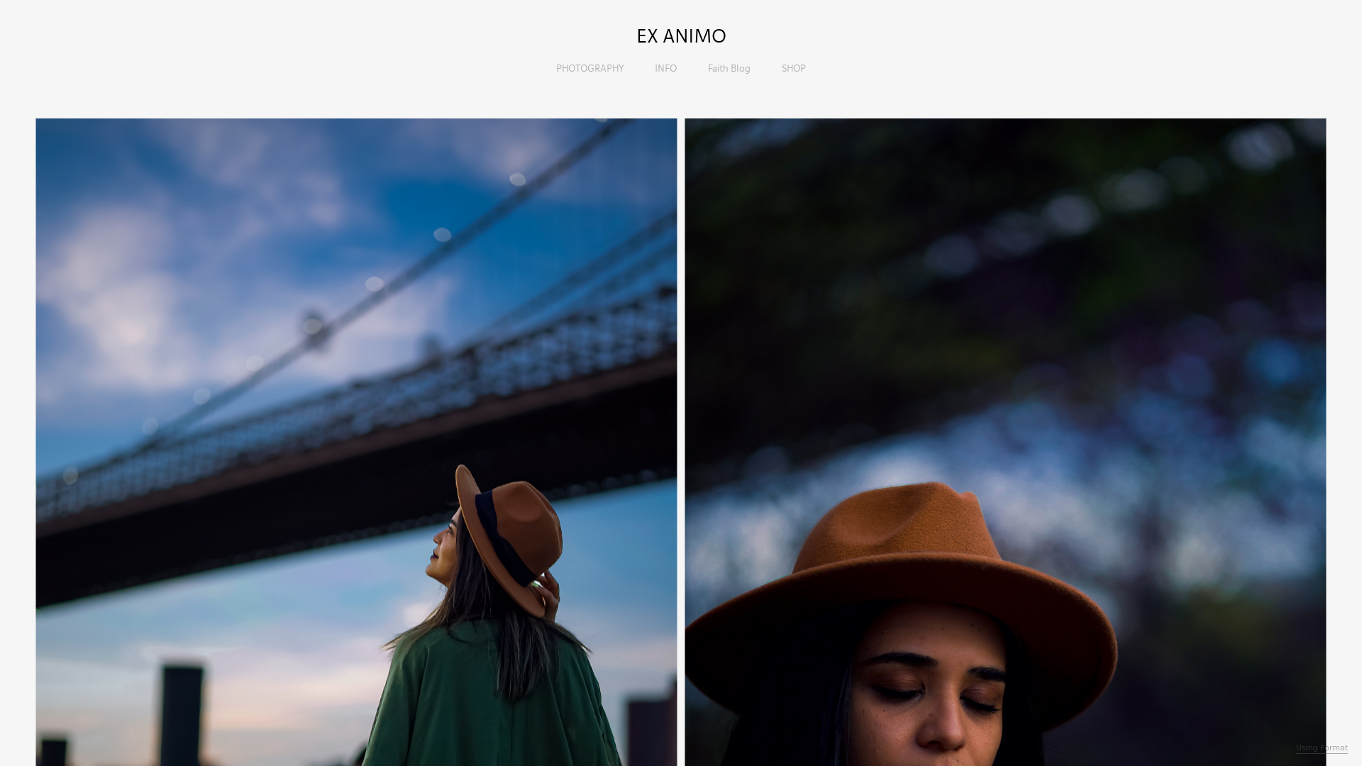 online photography portfolio